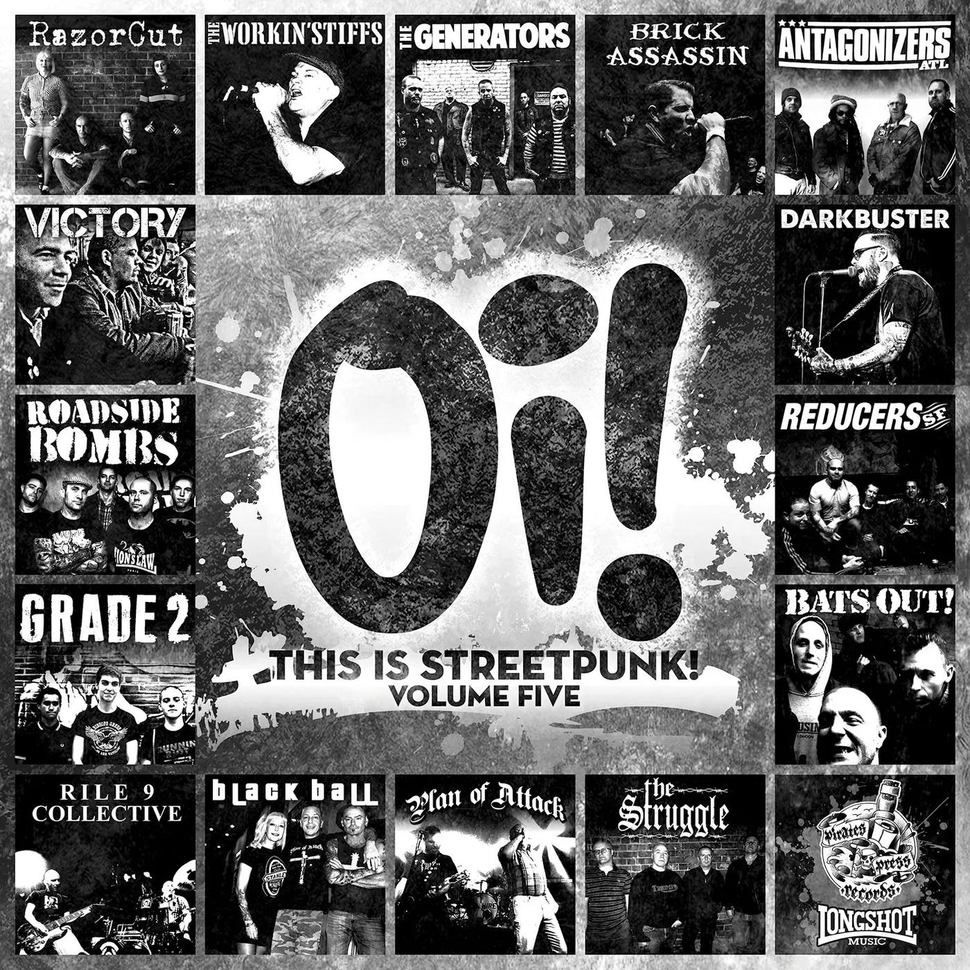 Antagonizers Atl Oi! This is Streetpunk! Vol 5 - LP (Vinyl)