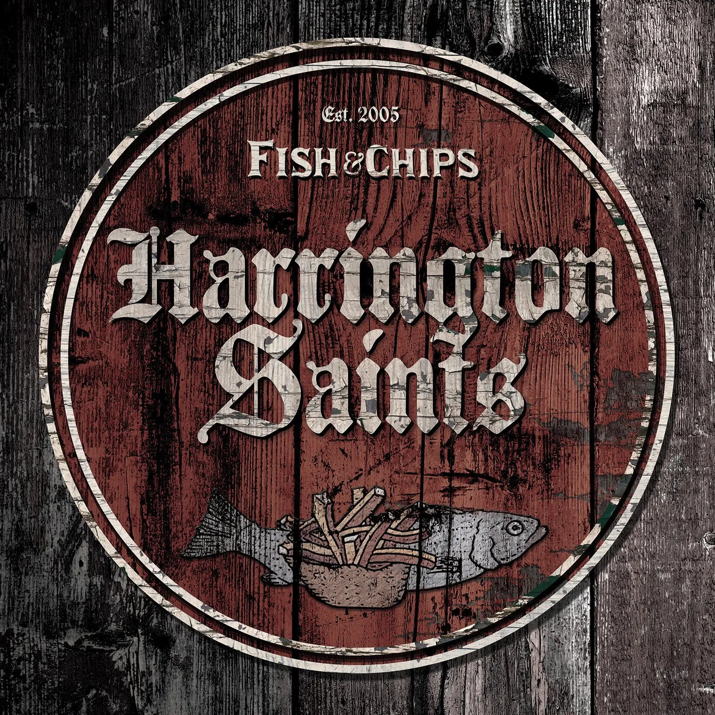 Harrington Saints - Fish N' Chips 10" EP (Vinyl)