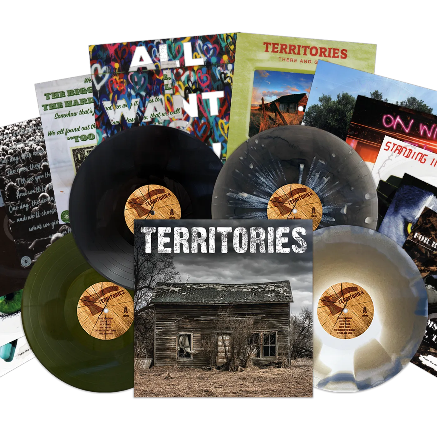 Territories - S/T LP / CD (Vinyl)