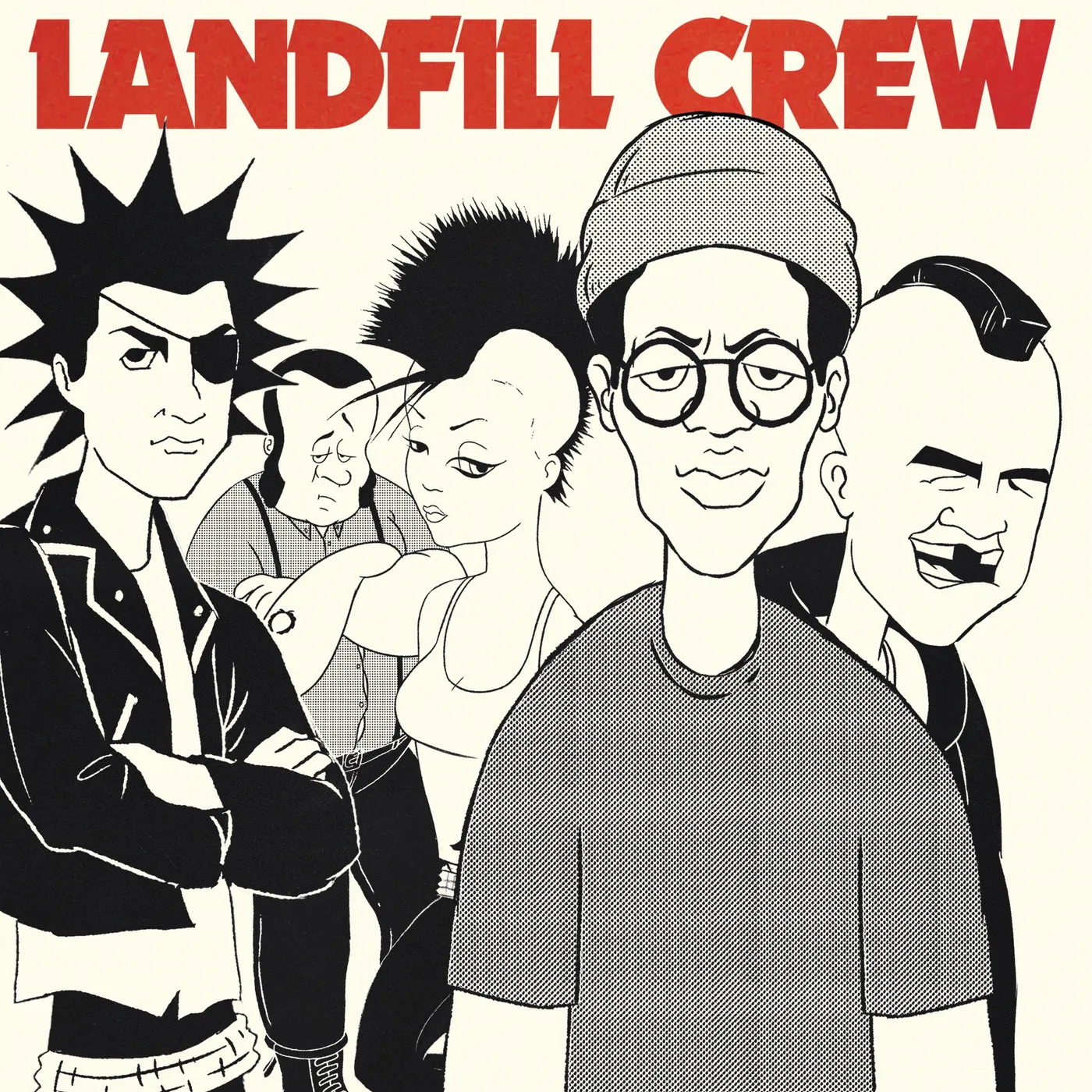 Landfill Crew - S/T Gatefold 2x7" EP (Vinyl)