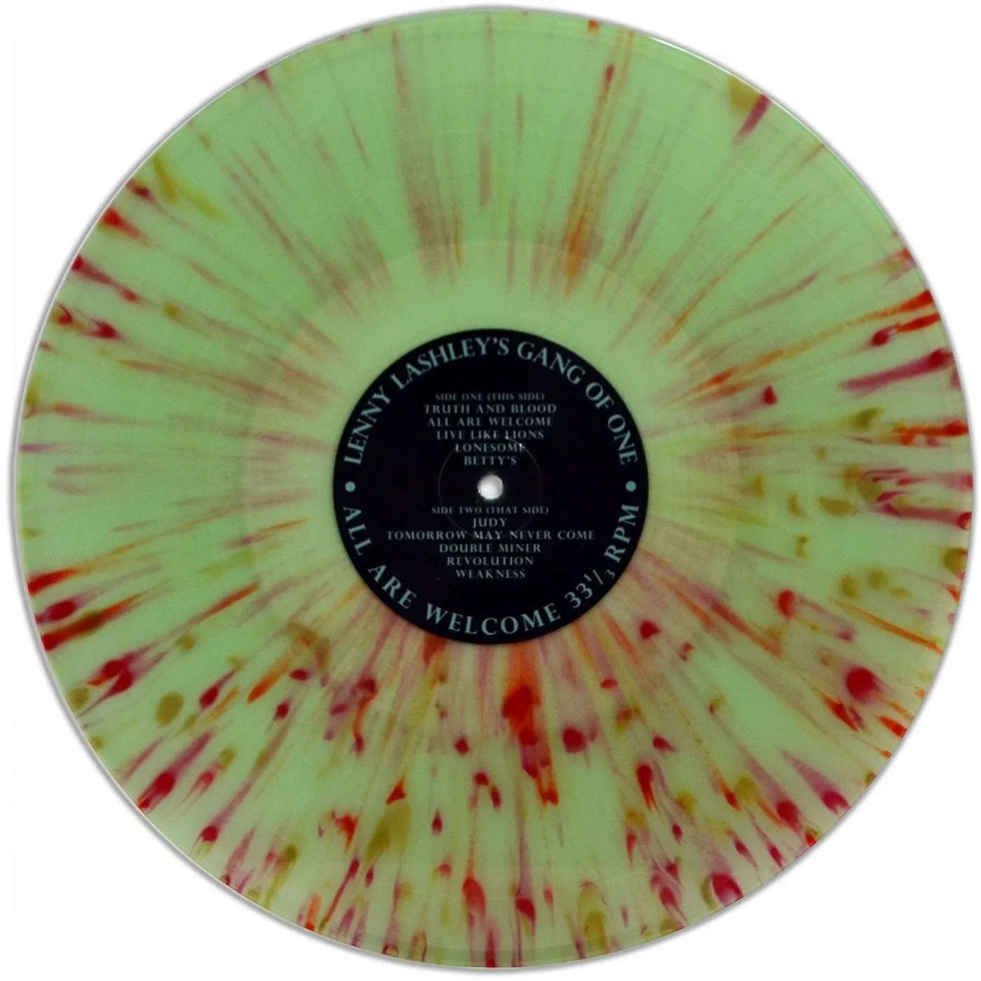 Lenny Lashley's Gang of One - All Are Welcome LP / CD (Vinyl)