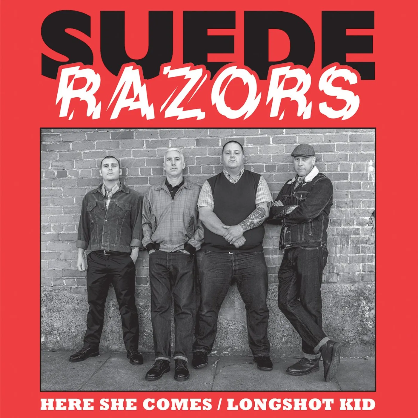 Suede Razors - Here She Comes b/w Longshot Kid 7" (Vinyl)