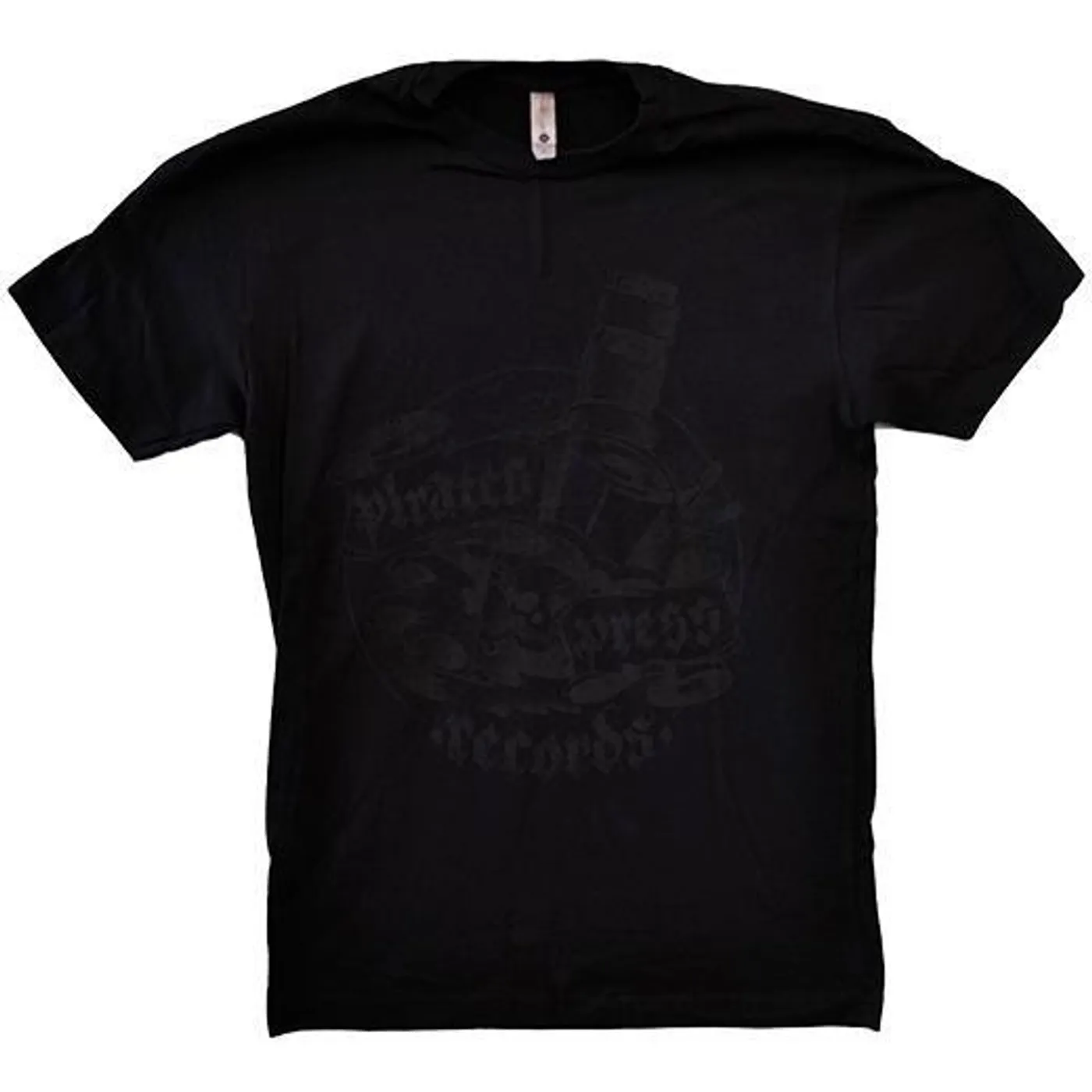 Pirates Press Records - Bottle - Yellow on Camo - T-Shirt