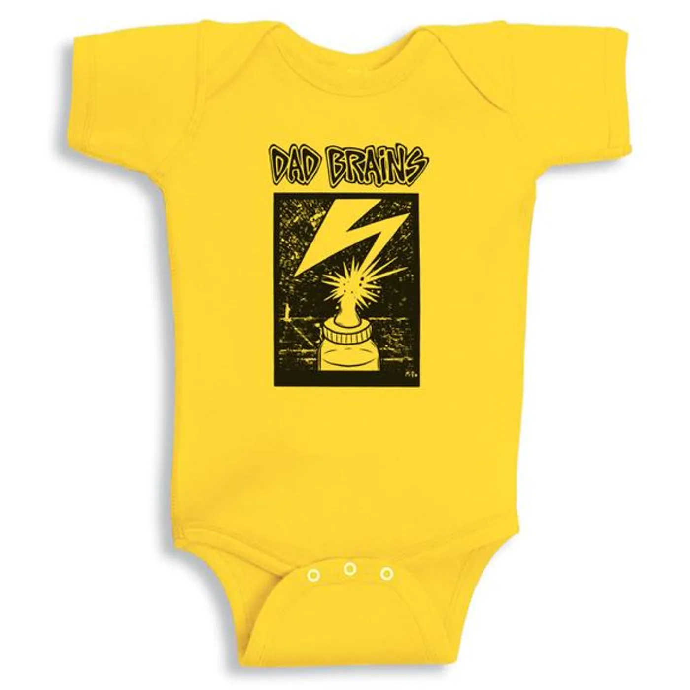 Dad Brains - Bottle - Onesie