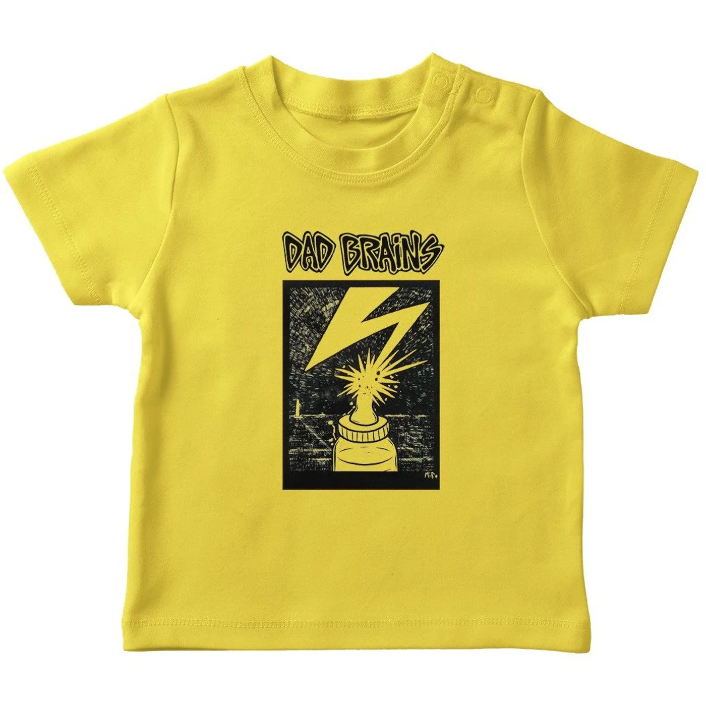 Dad Brains - Bottle - Toddler T-Shirt