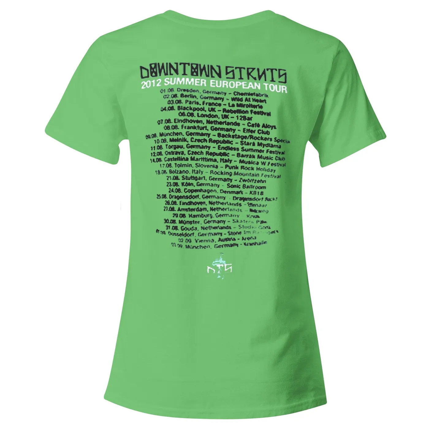 Downtown Struts - Victoria Tour - T-Shirt - Fitted