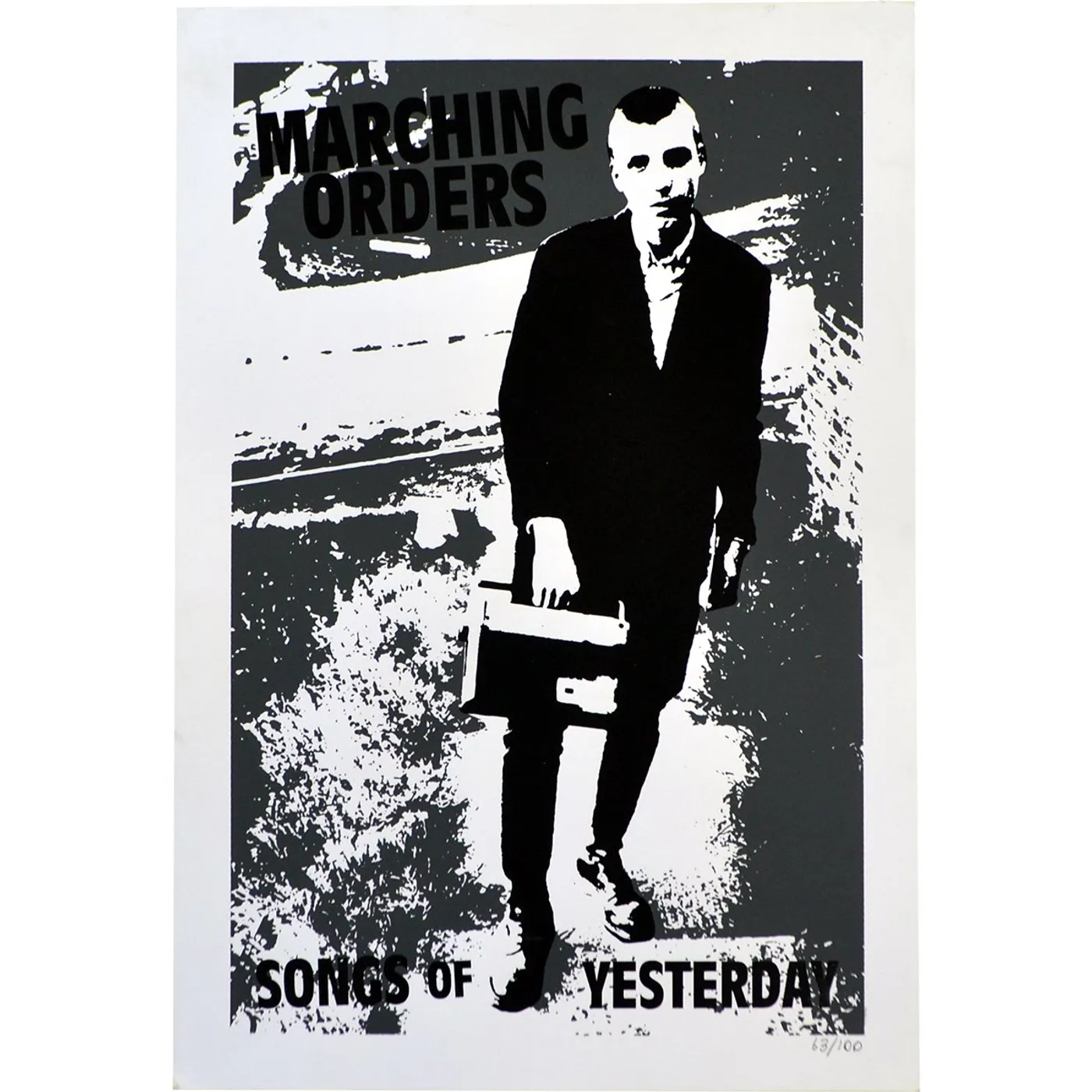 Marching Orders - Songs of Yesterday - Poster - Screened/Numbered - 19x13
