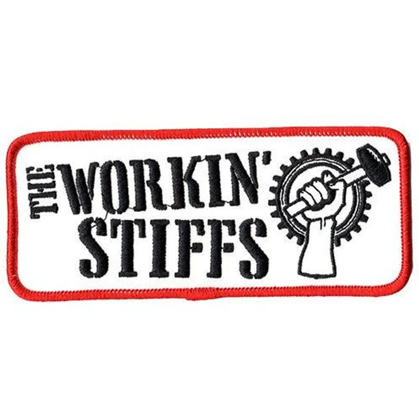 The Workin' Stiffs Workin Stiffs - Logo - Patch - Embroidered - 5 1/4" x 2 1/4"