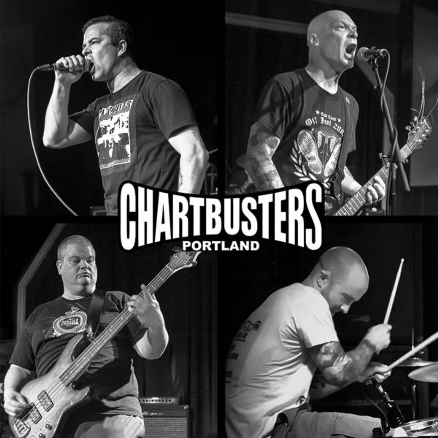 CHARTBUSTERS - "2 Riffs, 3 Chords, Up Yours!" LP - Black Vinyl