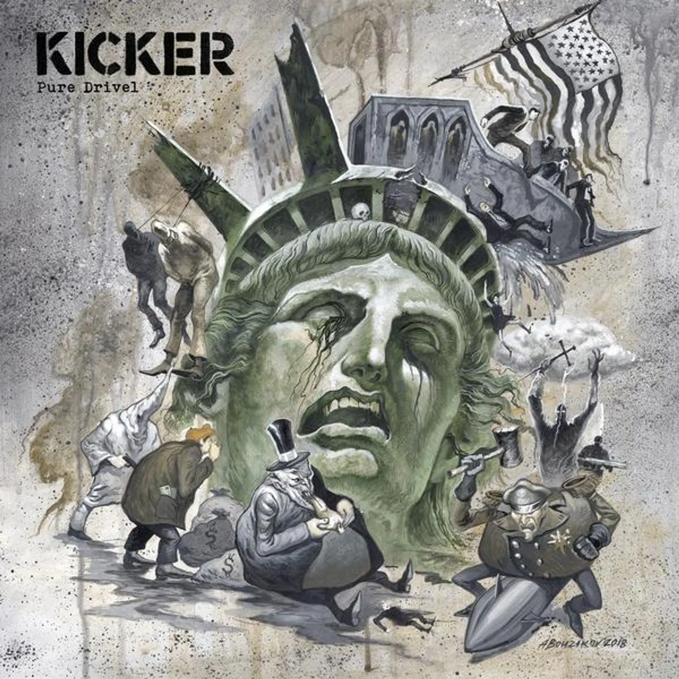 Kicker - Pure Drivel LP (Vinyl)