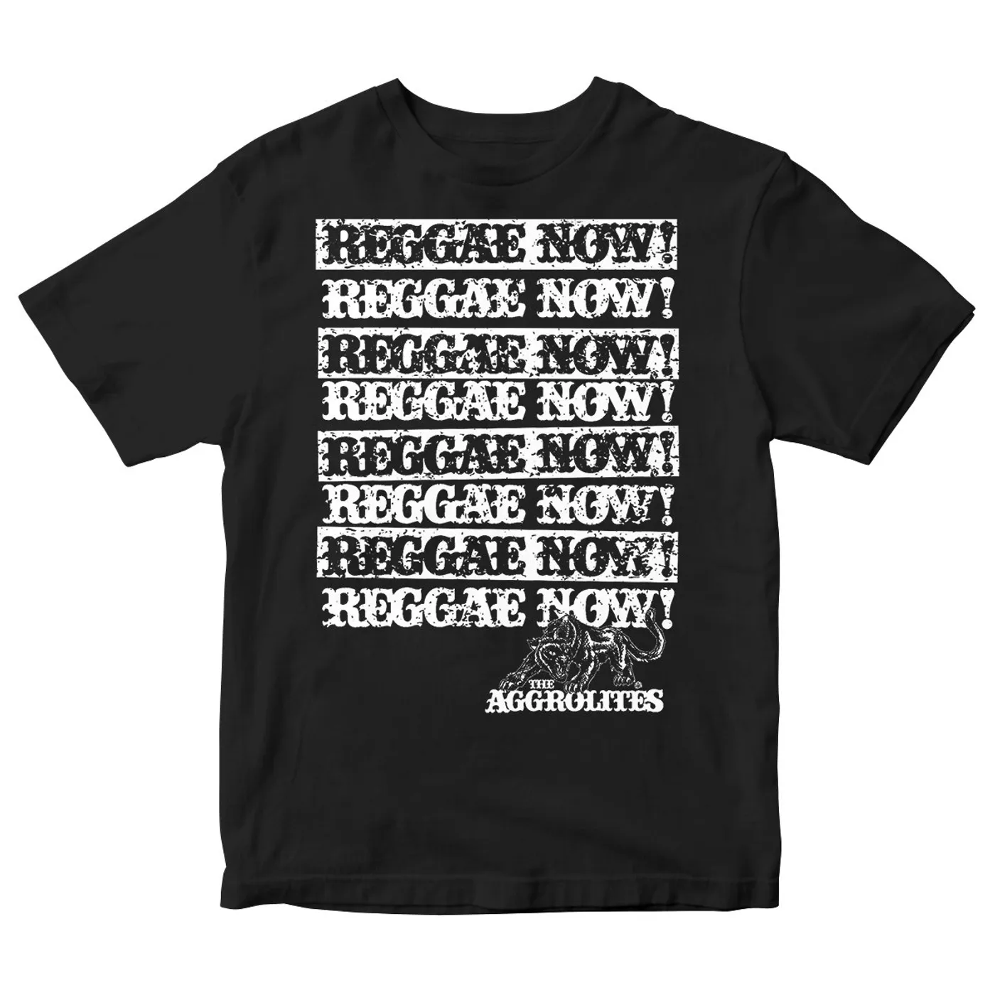 The Aggrolites - Reggae Now! w/ Small Panther - Mustard - T-Shirt