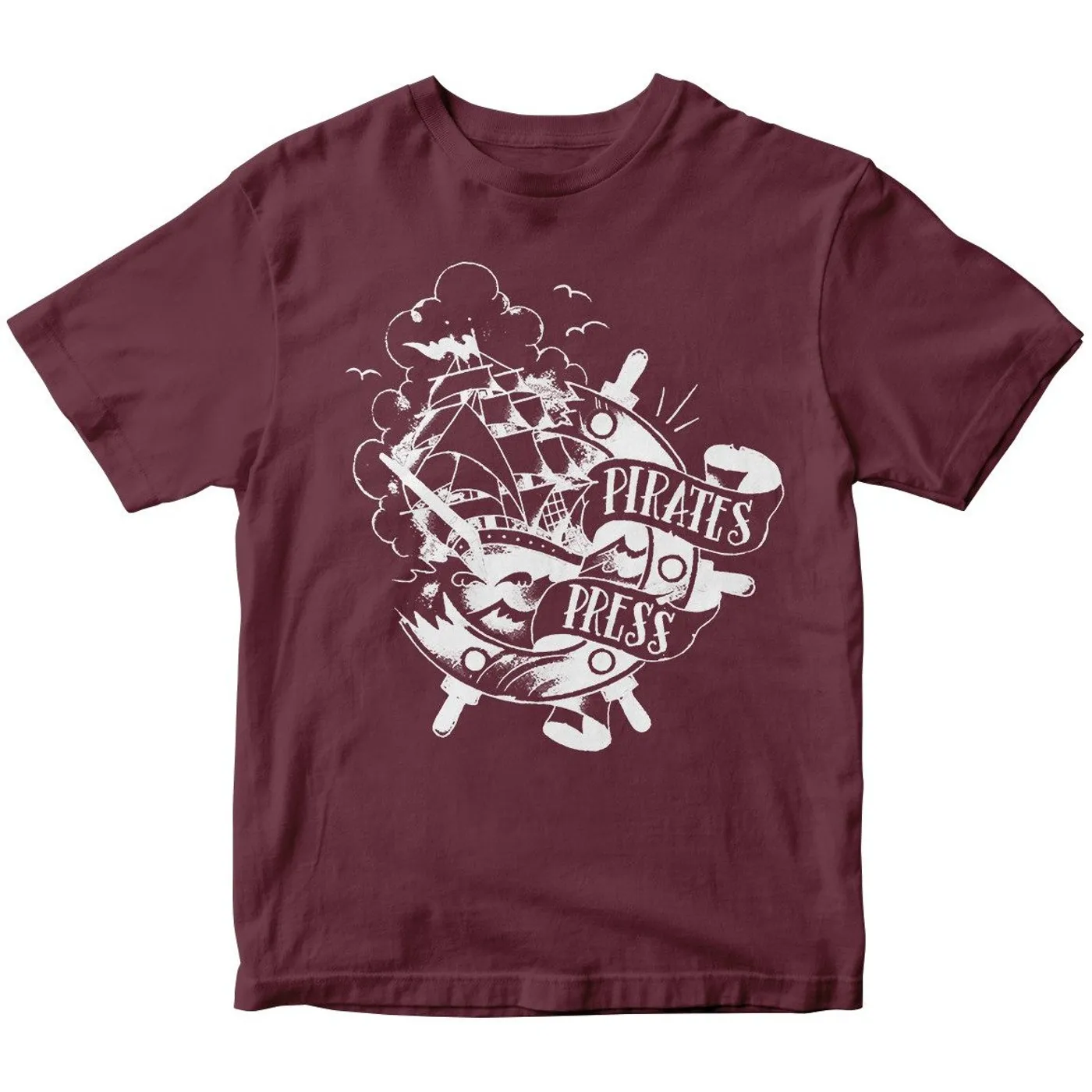 Pirates Press Records Pirates Press - Tattoo Ship - Black - T-Shirt