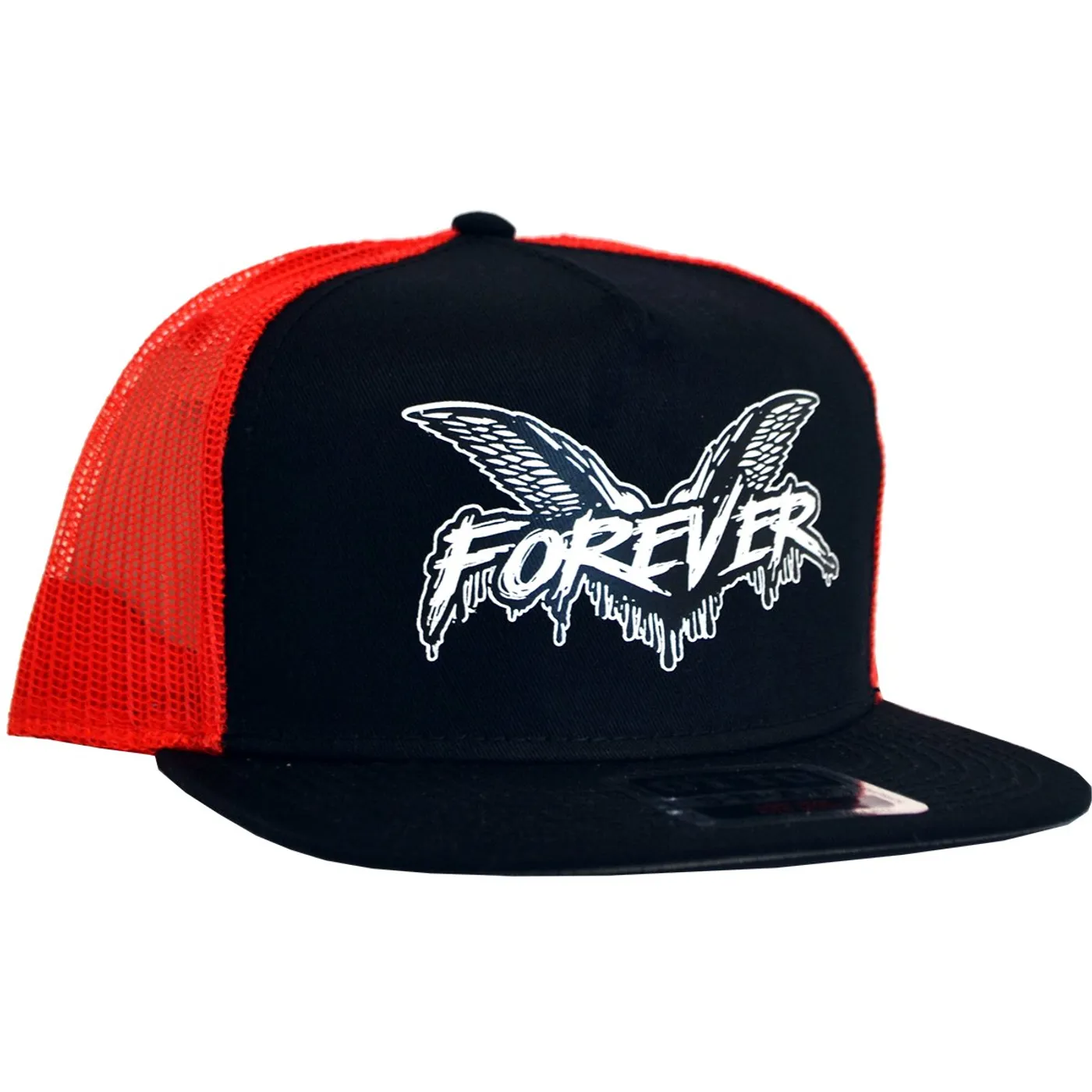 Cock Sparrer - Forever - Black w/ White Mesh - Otto Snapback Hat