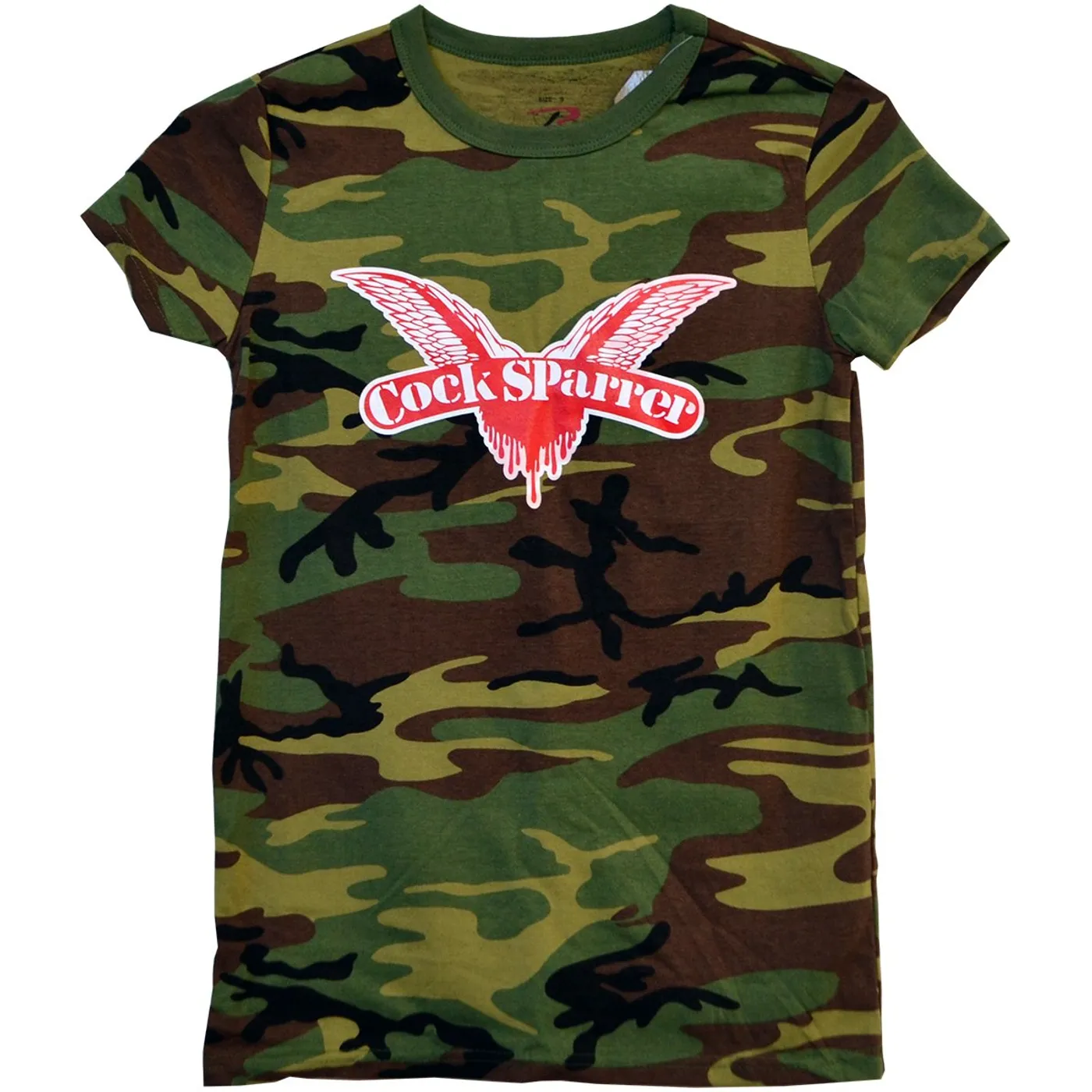 Cock Sparrer - Wings - Camo - T-Shirt - Fitted