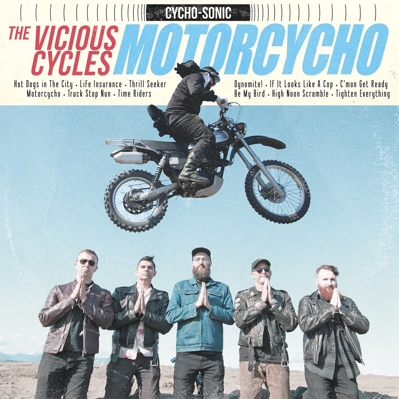 The Vicious Cycles - MOTORCYCHO 12" LP (Vinyl)