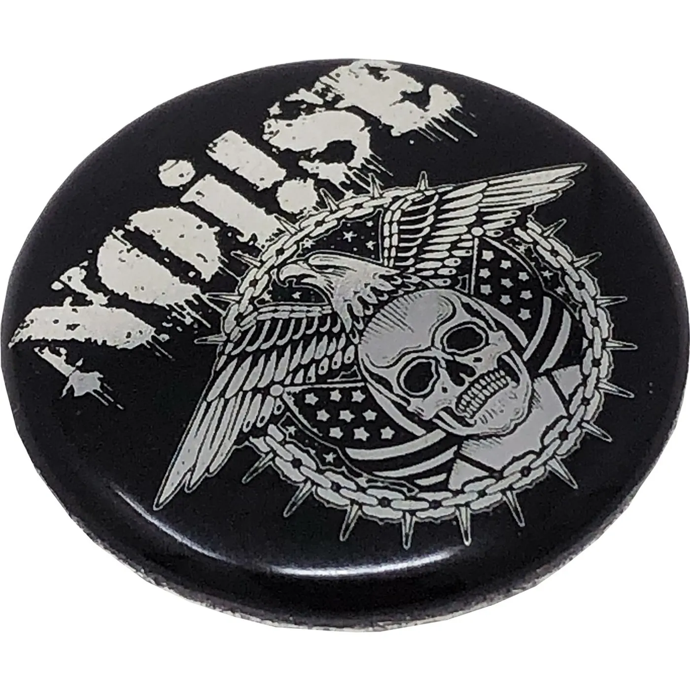 NOi!SE - Skull Eagle Logo - 1" Button