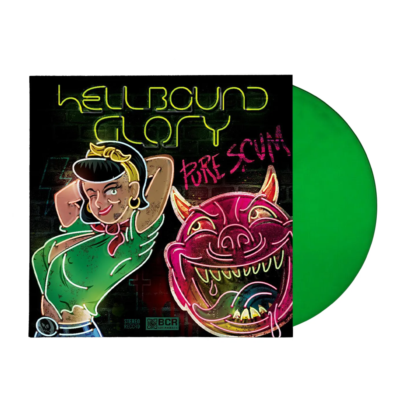 Hellbound Glory - Pure Scum LP + CD