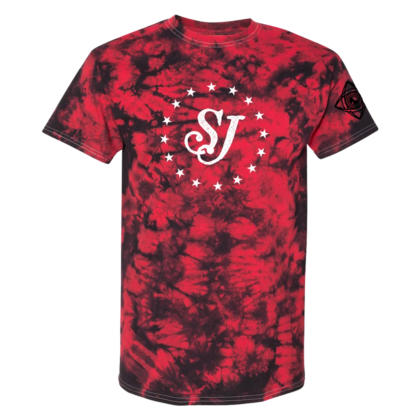 Shooter Jennings Stars & SJ Tie-Dye T-Shirt