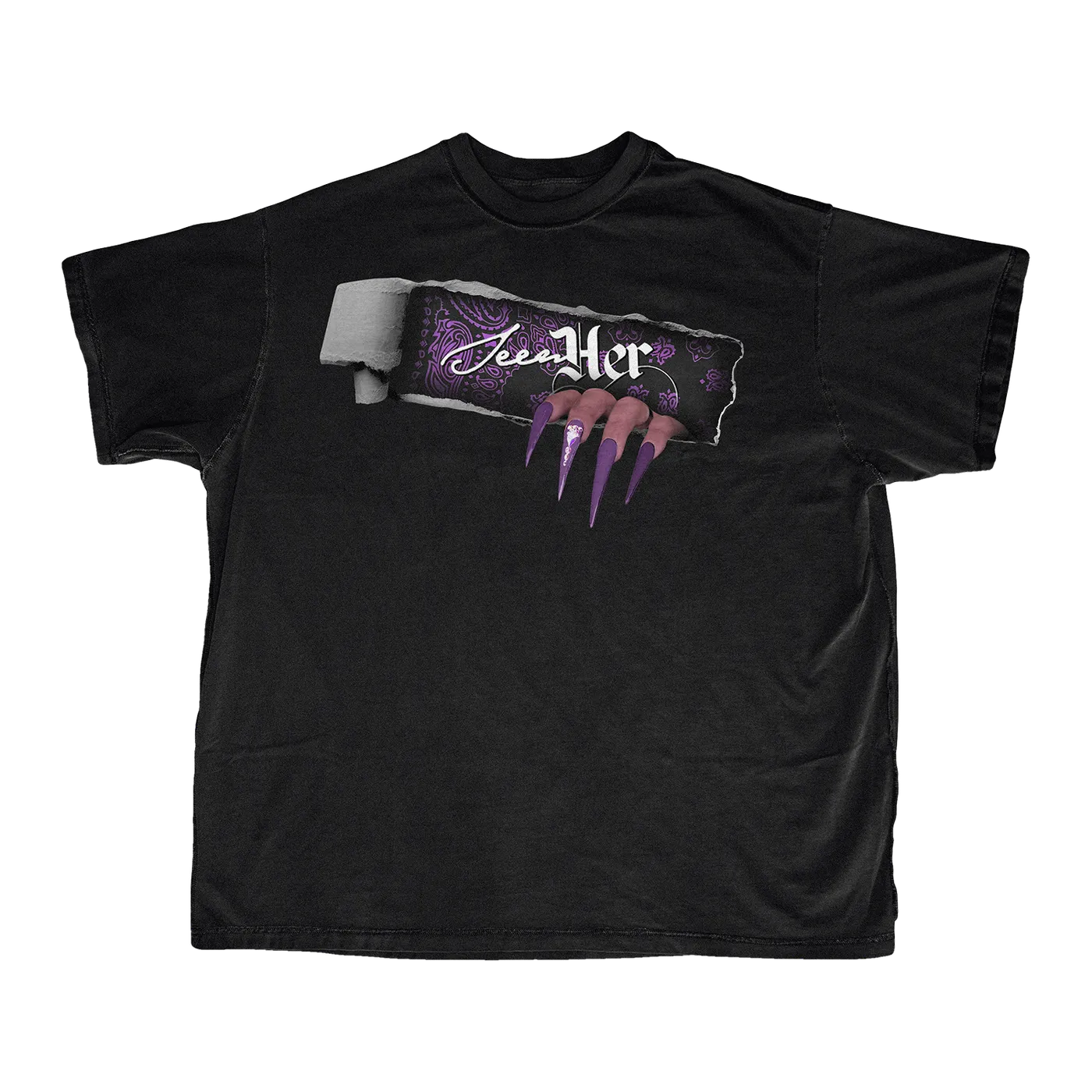 Blac Chyna "Seen Her" Torn Tee + Digital Single