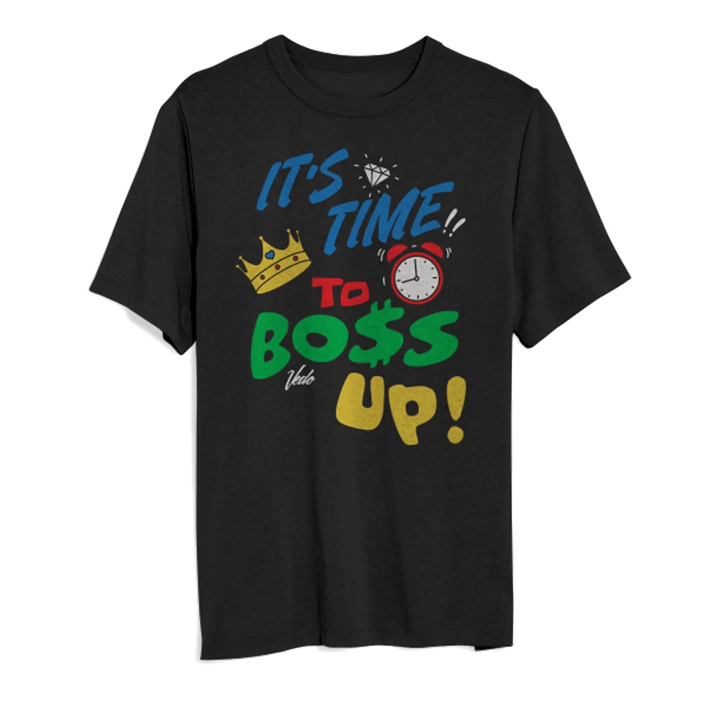 Vedo Boss Up Black T