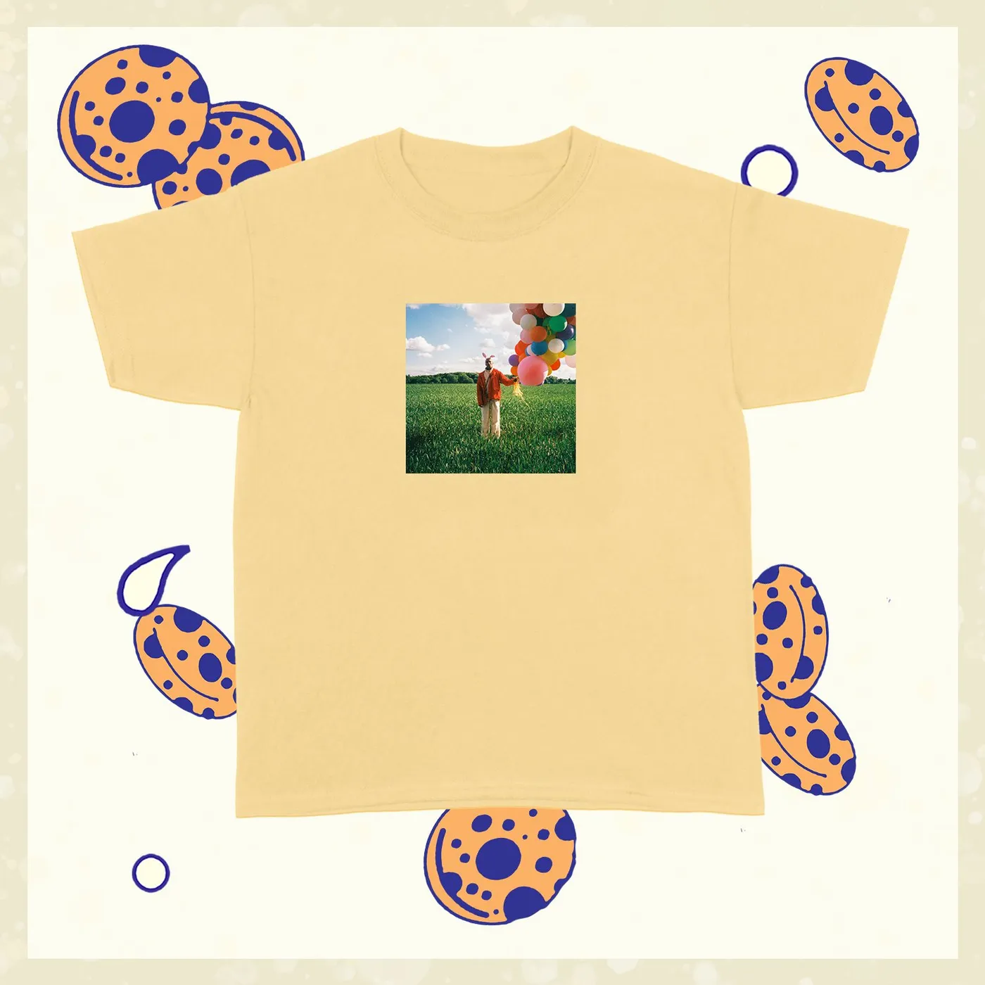Rejjie Snow Yellow Bunny Tee