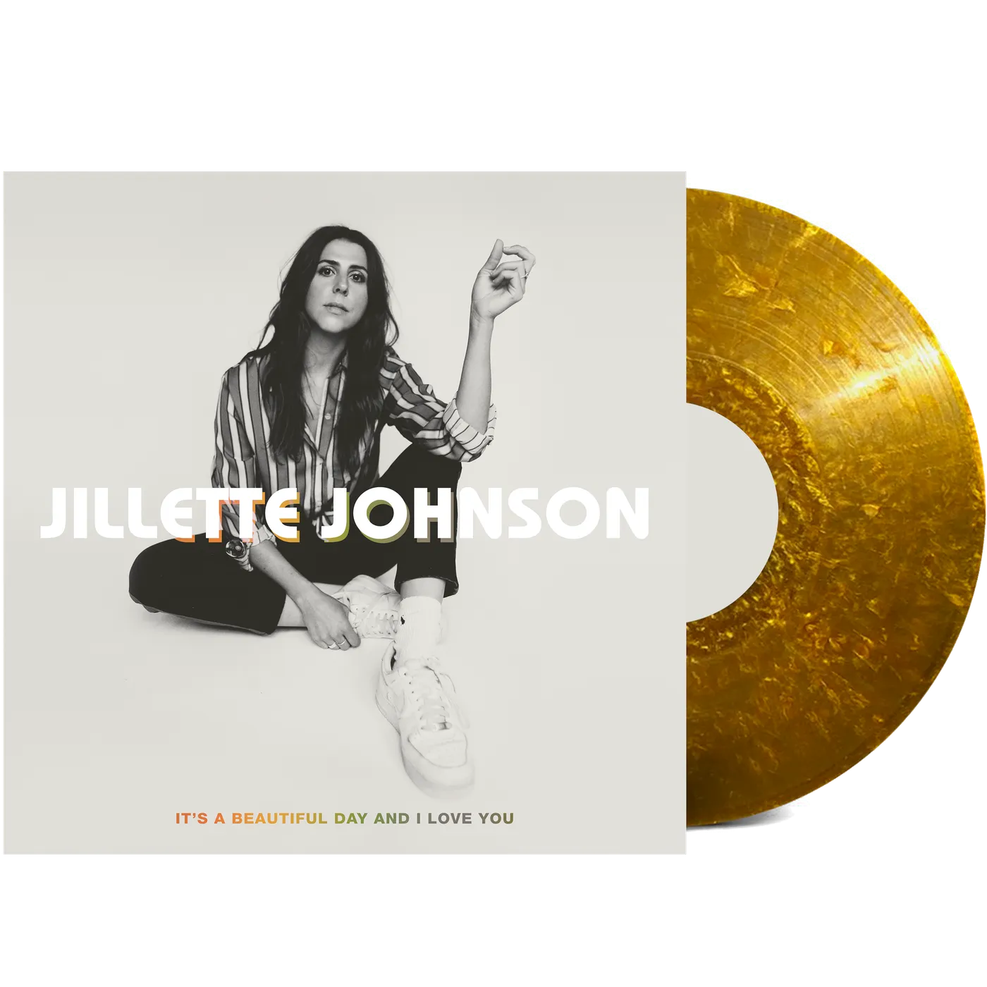 Jillette Johnson It's A Beautiful Day And I Love You - Gold Vinyl