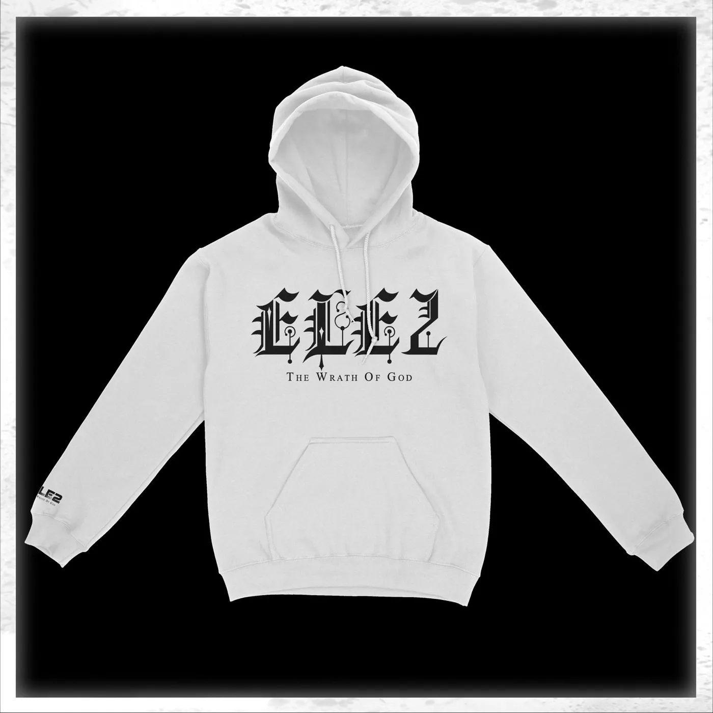 Busta Rhymes ELE2 Old English - White Hoodie