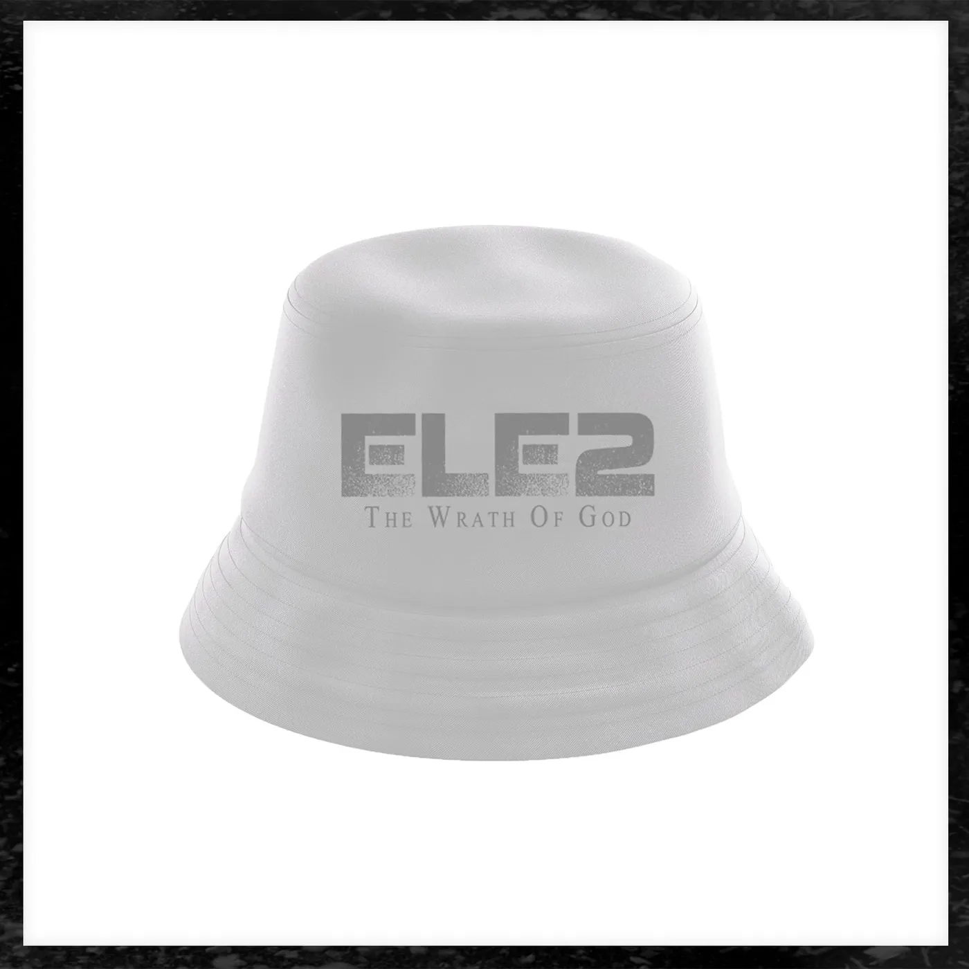 Busta Rhymes ELE2 Grey - White Bucket Hat