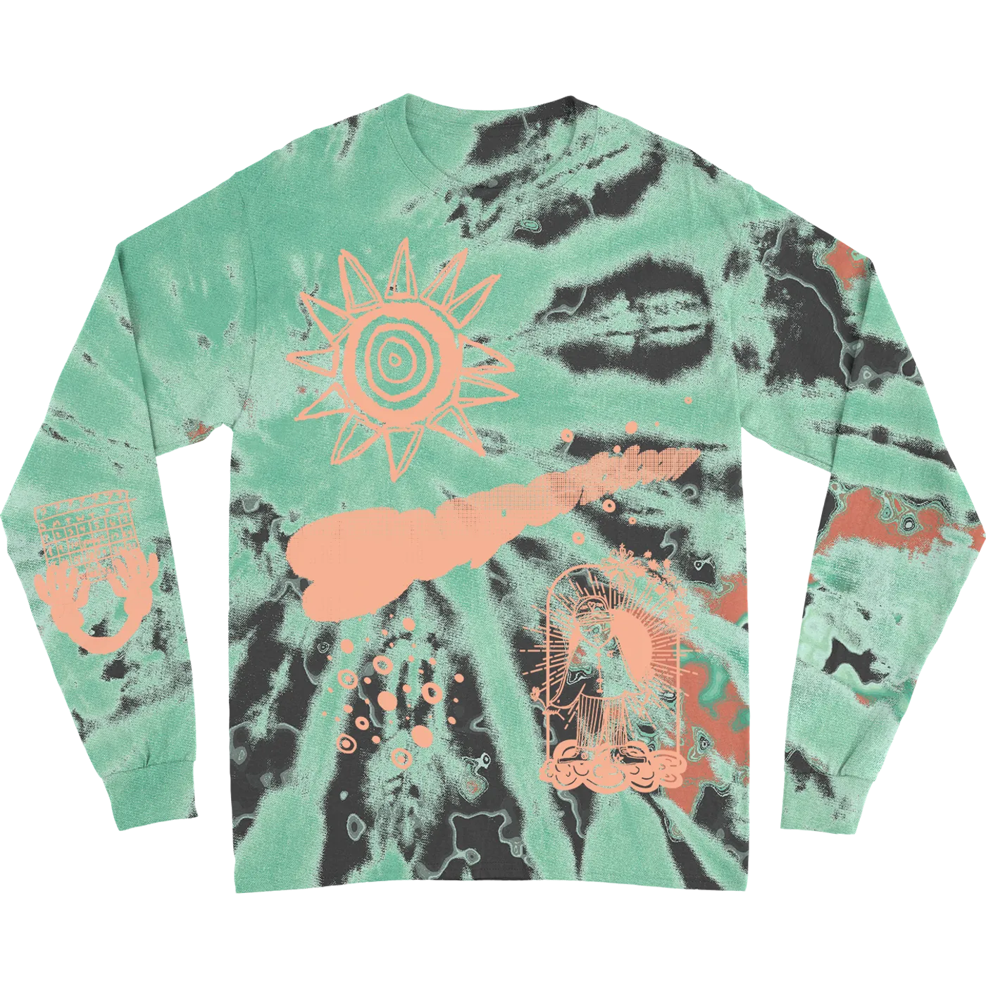 Ashton Irwin SUPERBLOOM TIE DYE LS
