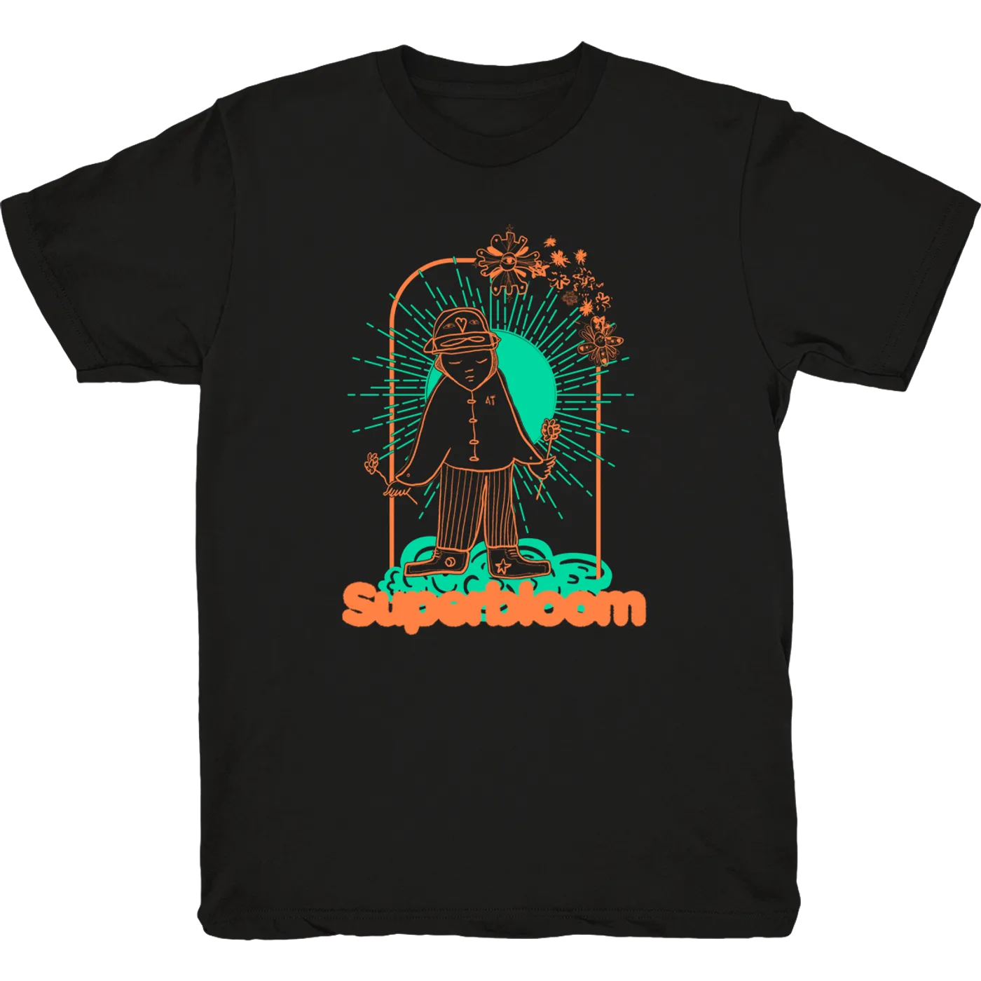 Ashton Irwin SOLSTICE BLACK T-SHIRT