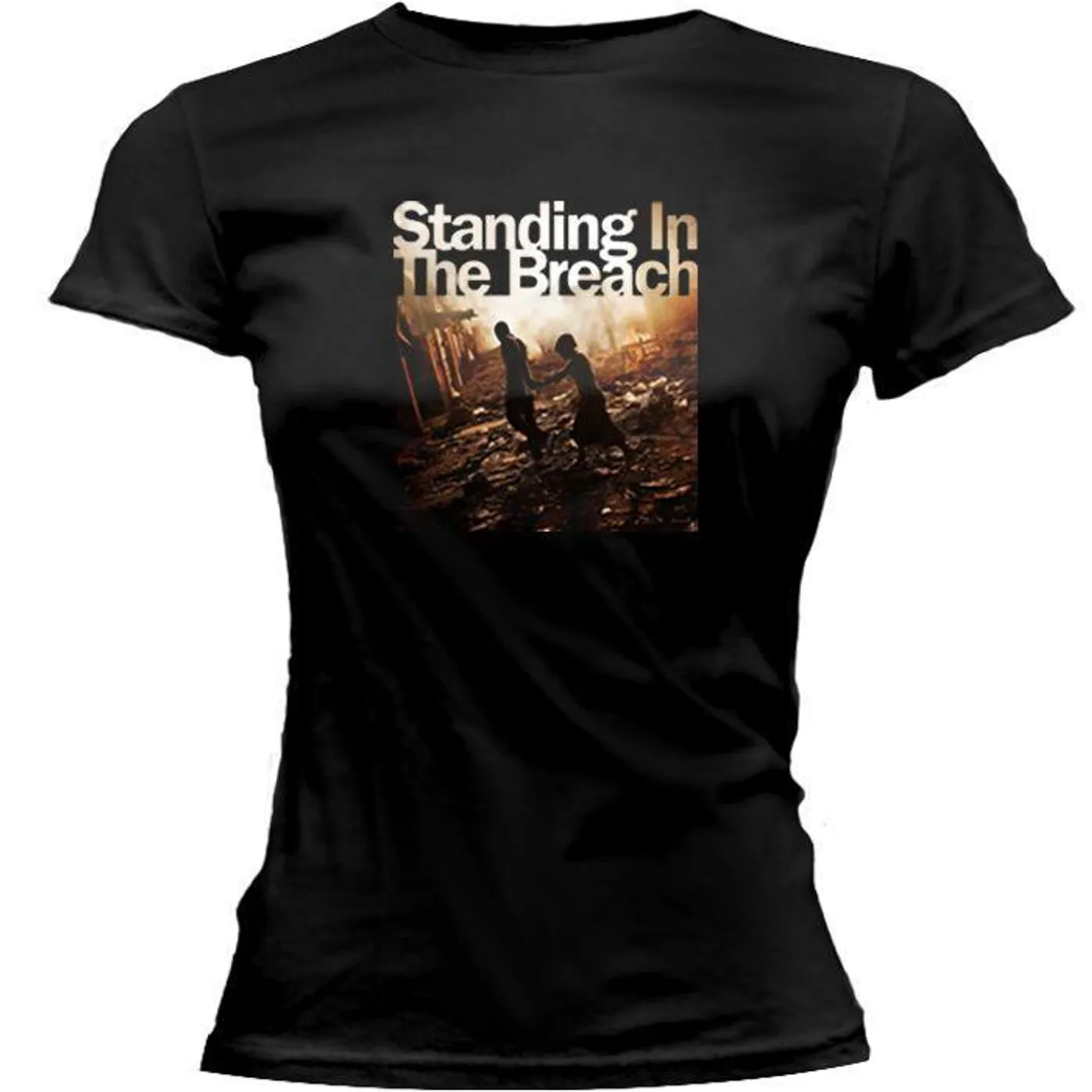 JACKSON BROWNE Standing In The Breach 2014 Tour Ladies Tee