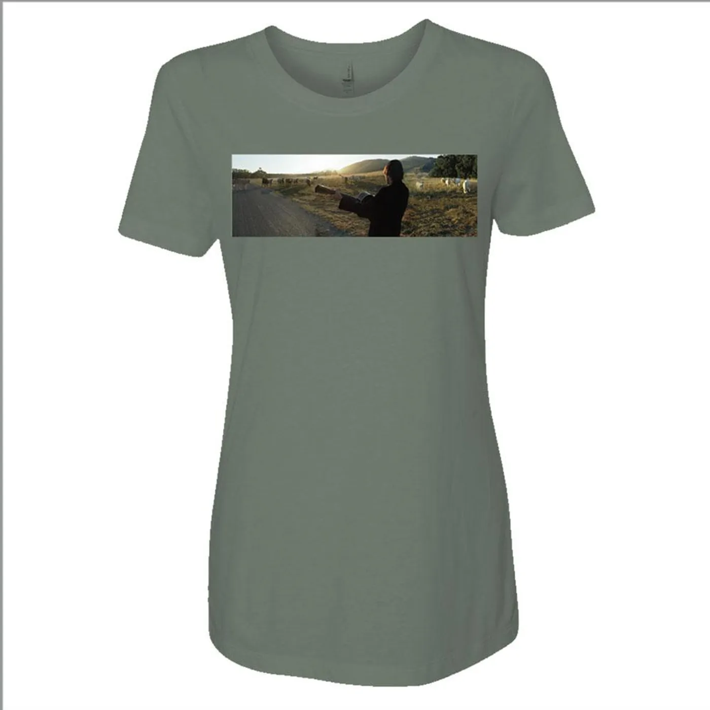 JACKSON BROWNE Solo Acoustic Volume 2 (Singing to the Cows) Bamboo Shirt - Ladies