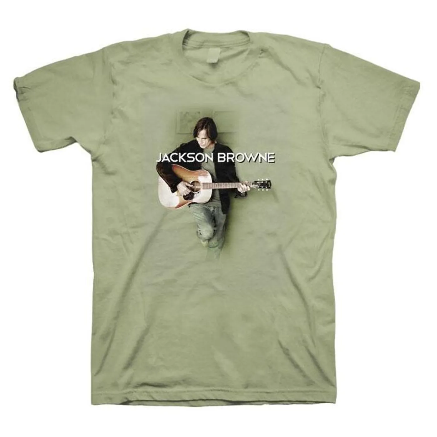 JACKSON BROWNE Guitar Acoustic 2013 Tour T-Shirt