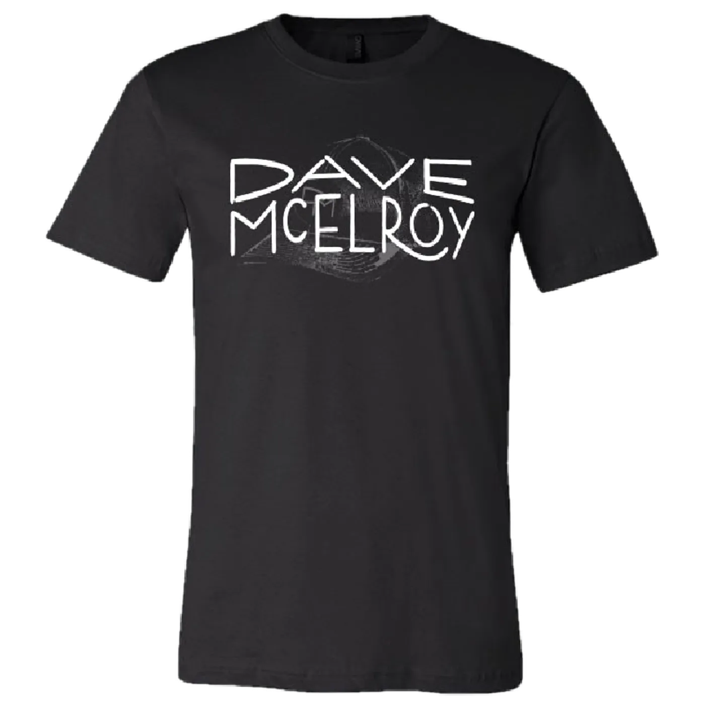 Dave McElroy Unisex Black Live Life Tee