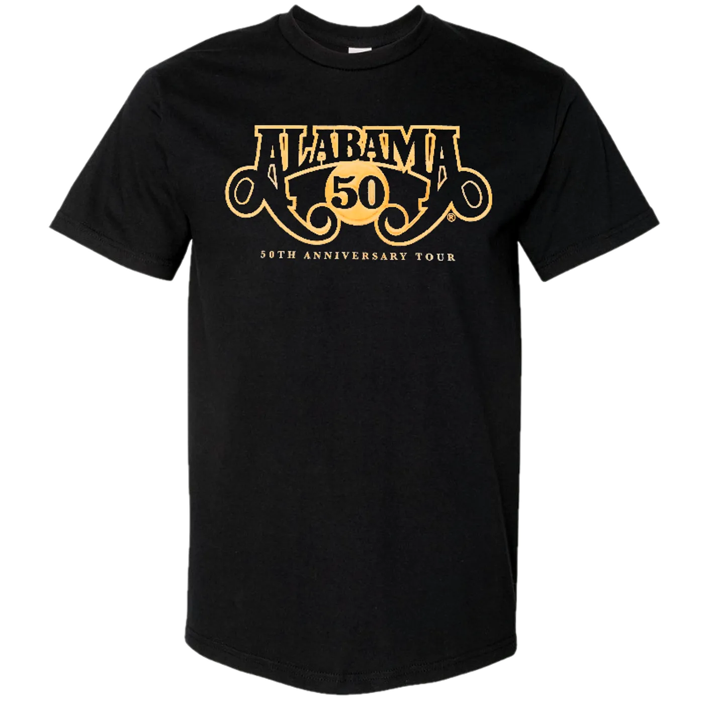 Alabama 50th Anniversary Black Tee