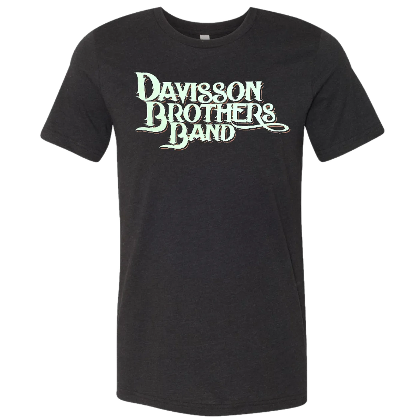 Davisson Brothers Band Black Heather Logo Tee
