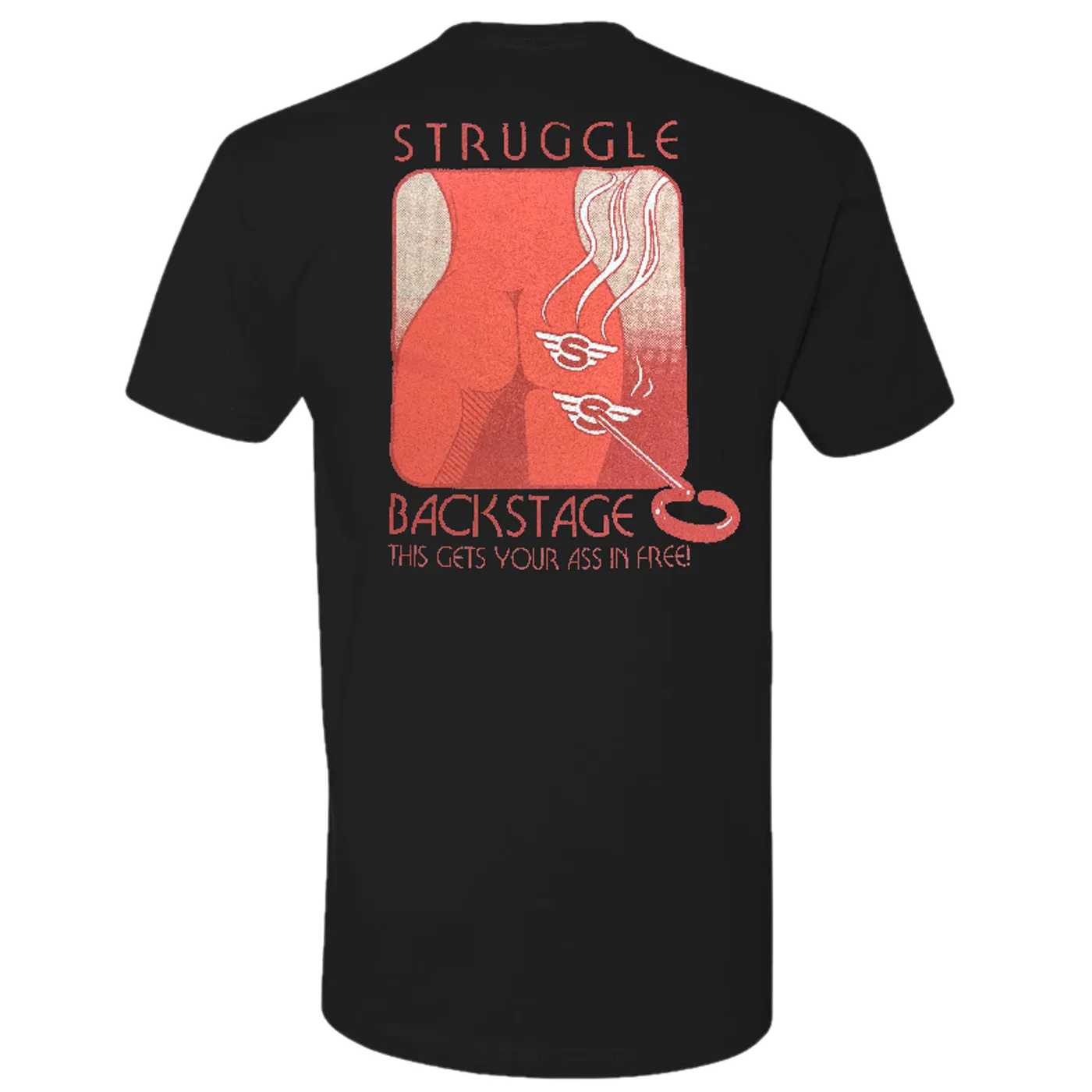 Struggle Jennings Black Backstage Tee