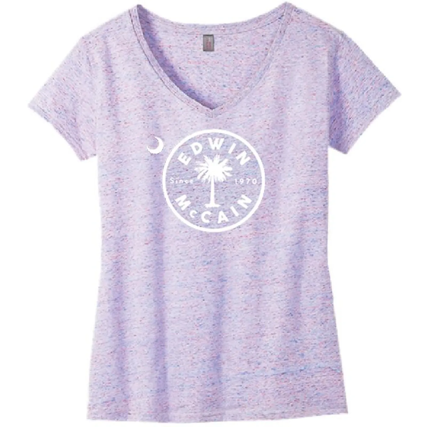 Edwin McCain Ladies Cosmic V Neck Tee