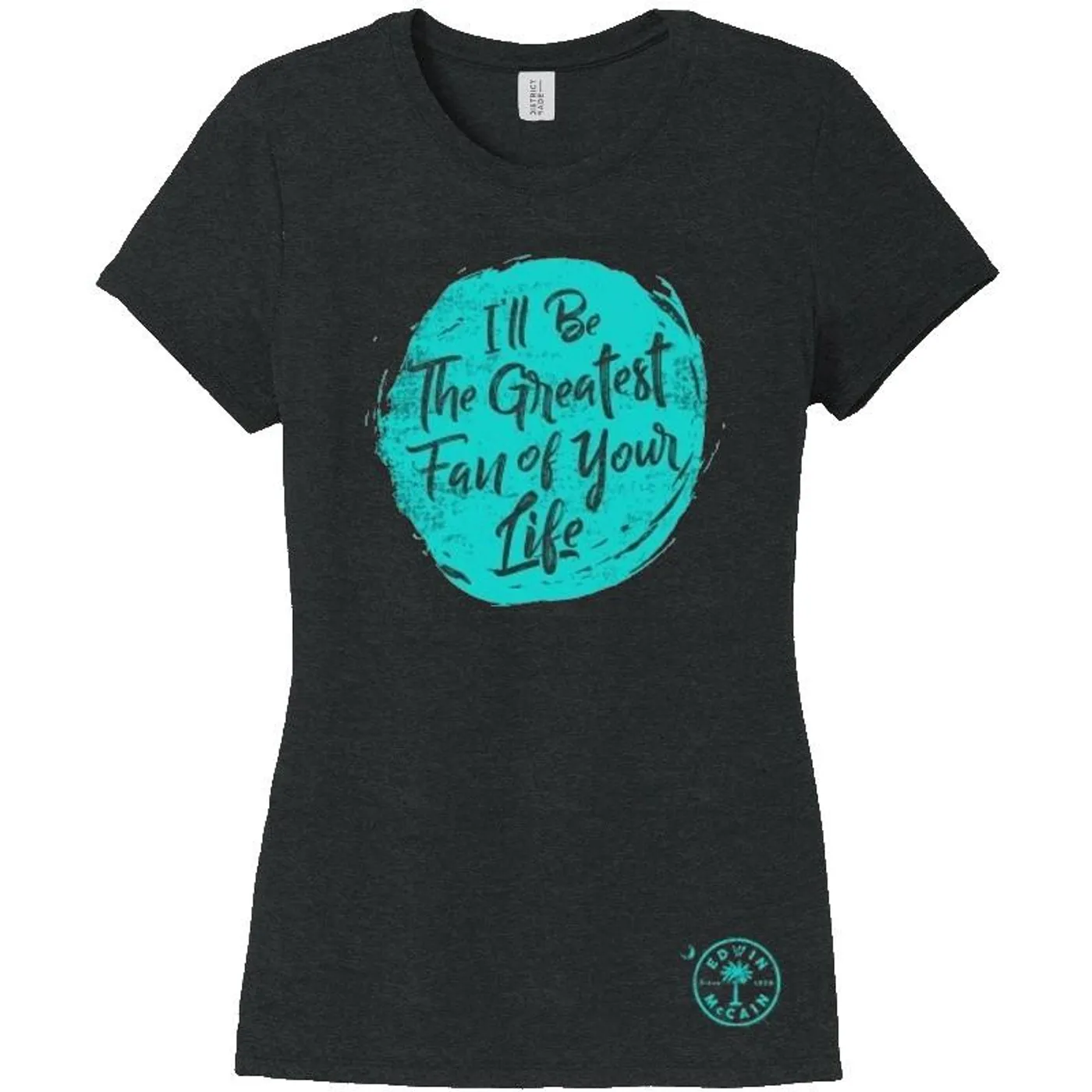 Edwin McCain Ladies Black Frost Tee