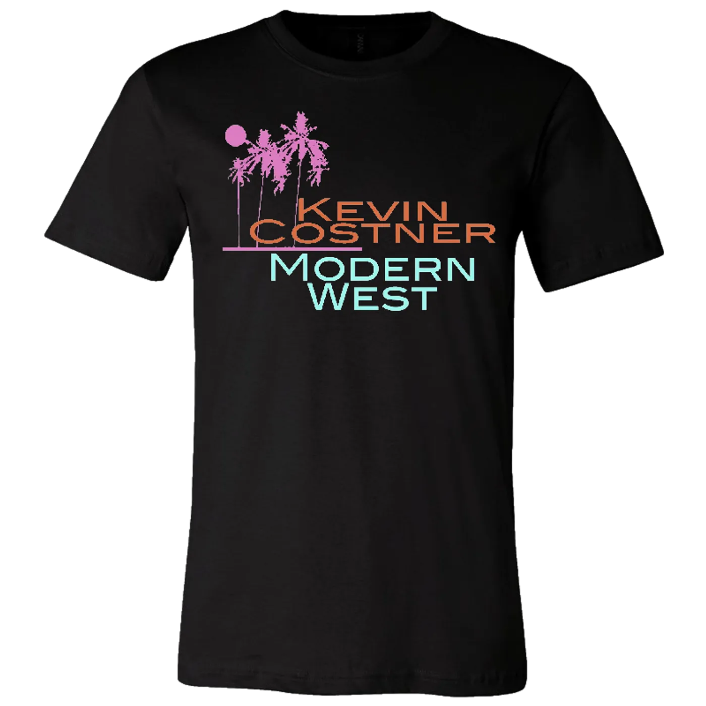 Kevin Costner & Modern West Unisex Black Tee