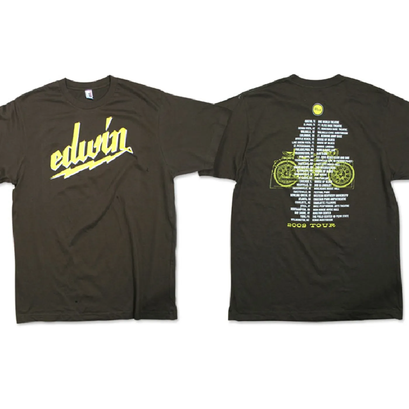Edwin McCain 2009 Chocolate Logo Tee