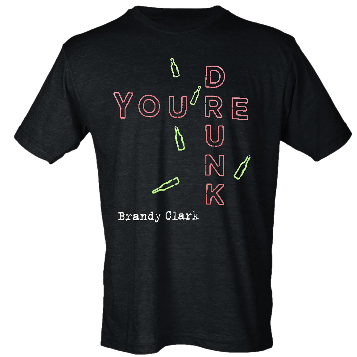Brandy Clark Heather Graphite You're Drunk Tee