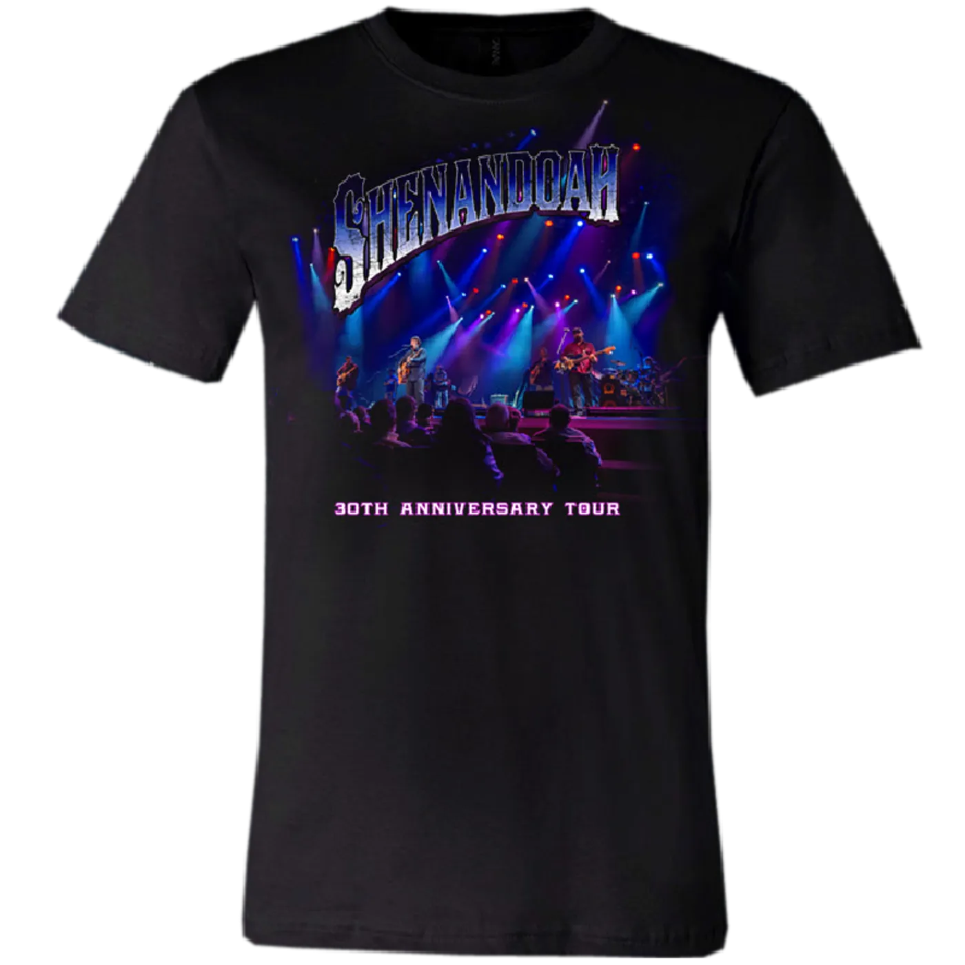 Shenandoah 30th Anniversary Black Tour Tee