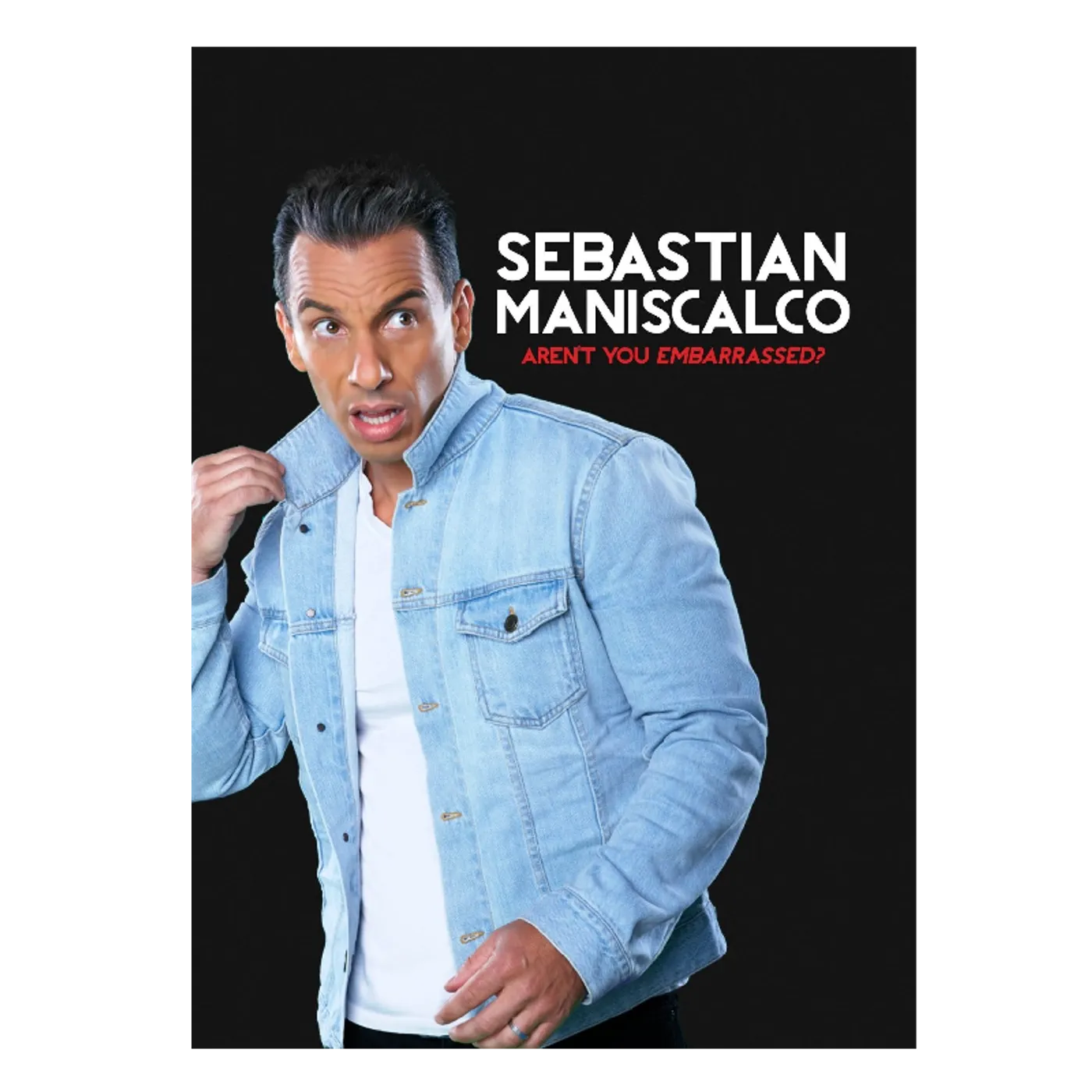 Sebastian Maniscalco AUTOGRAPHED DVD- Aren't You Embarrassed
