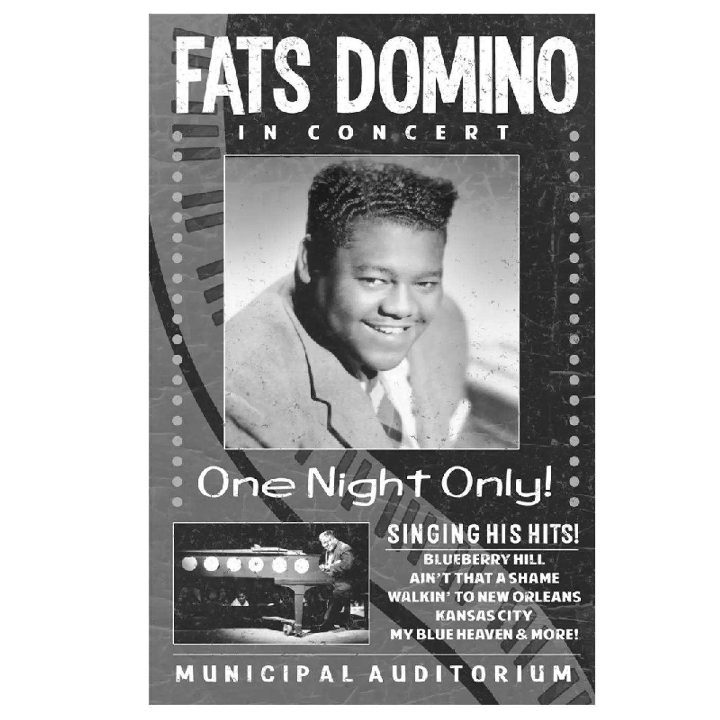 Fats Domino Poster