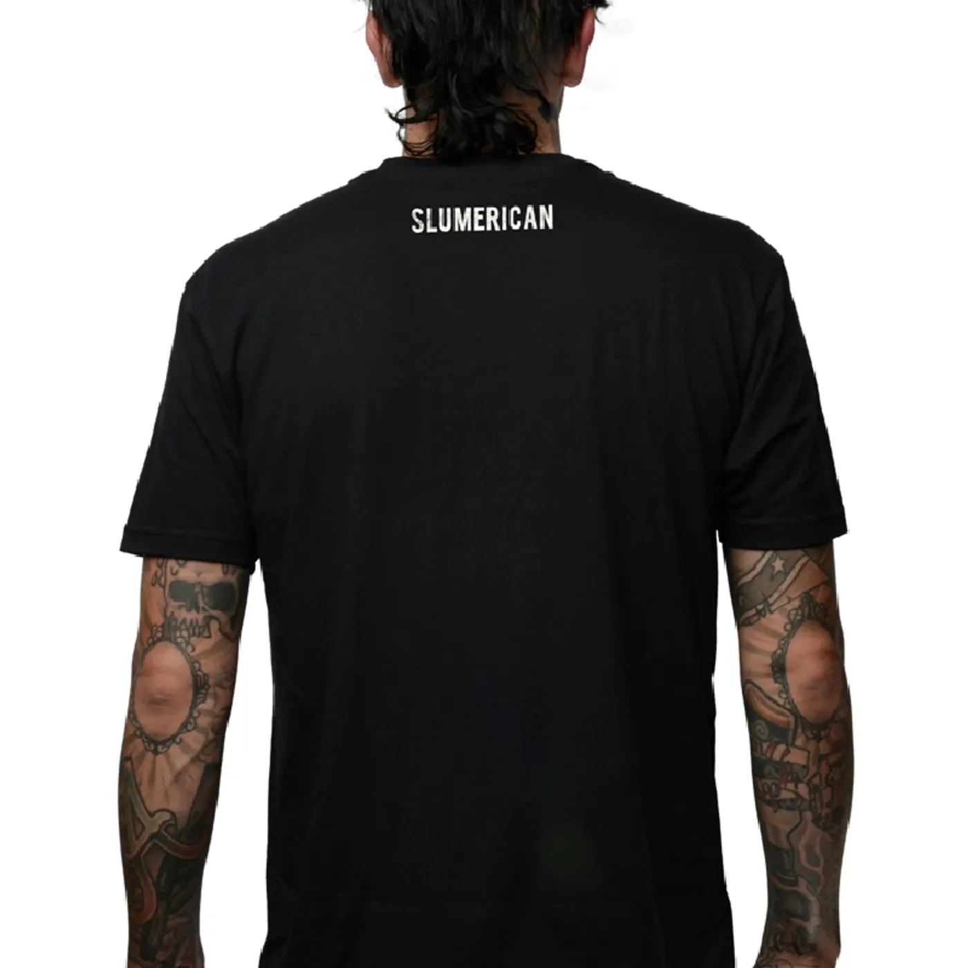 Slumerican Cambo Crossing Black Tee