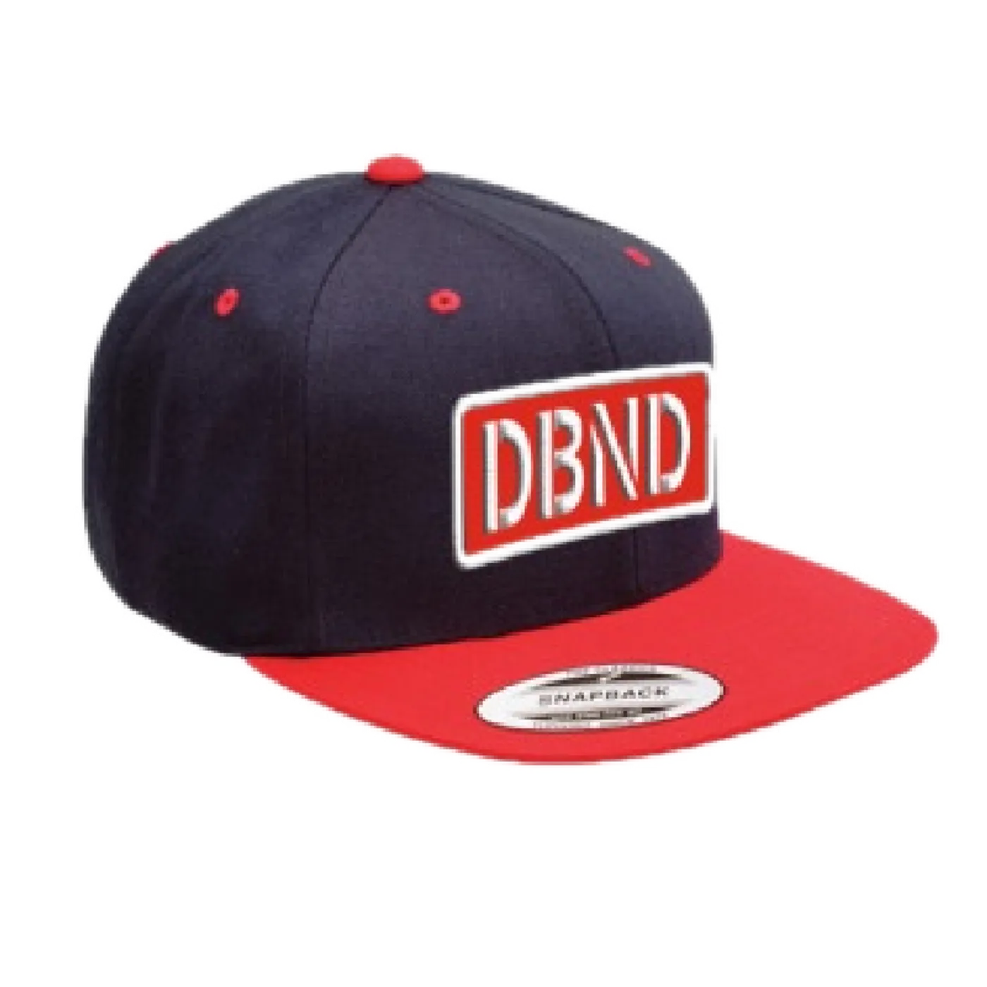 Desperation Band Navy and Red Flat Bill Ballcap