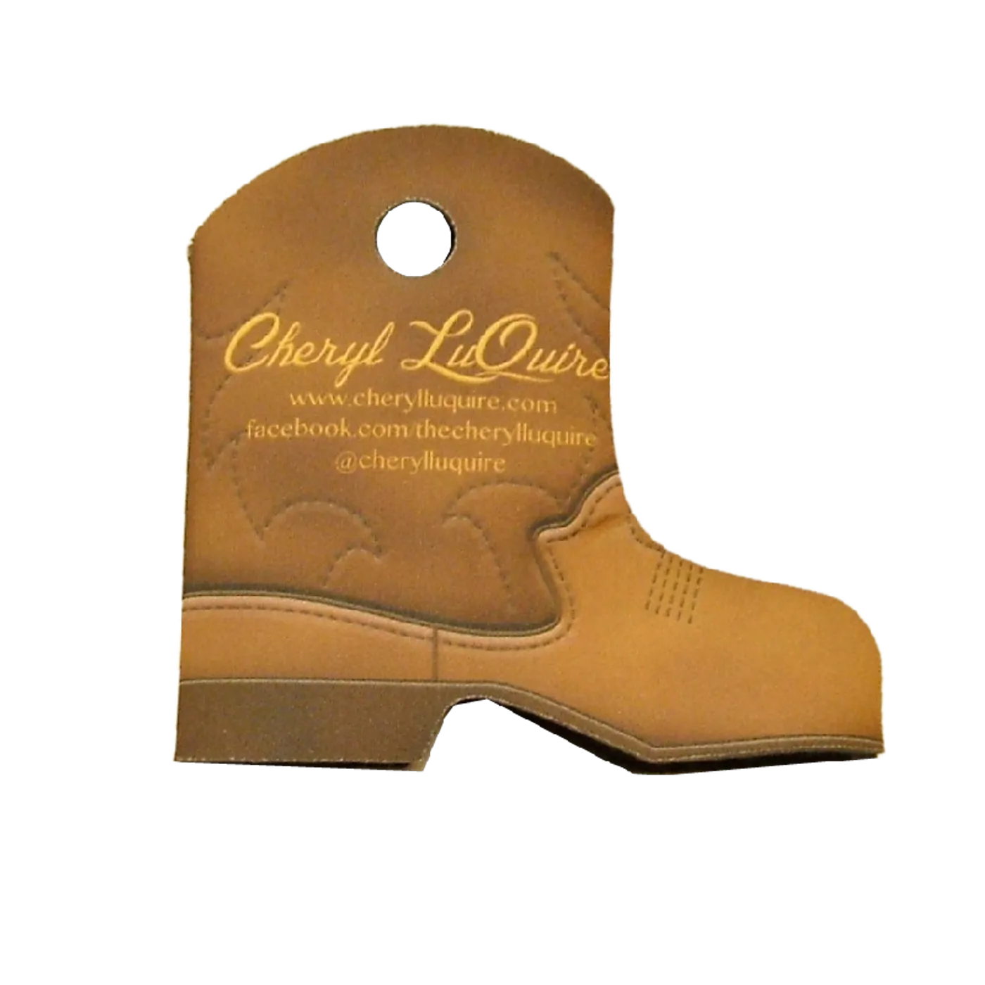 Sony ATV Cheryl LuQuire Boot-Shaped Can Coolie
