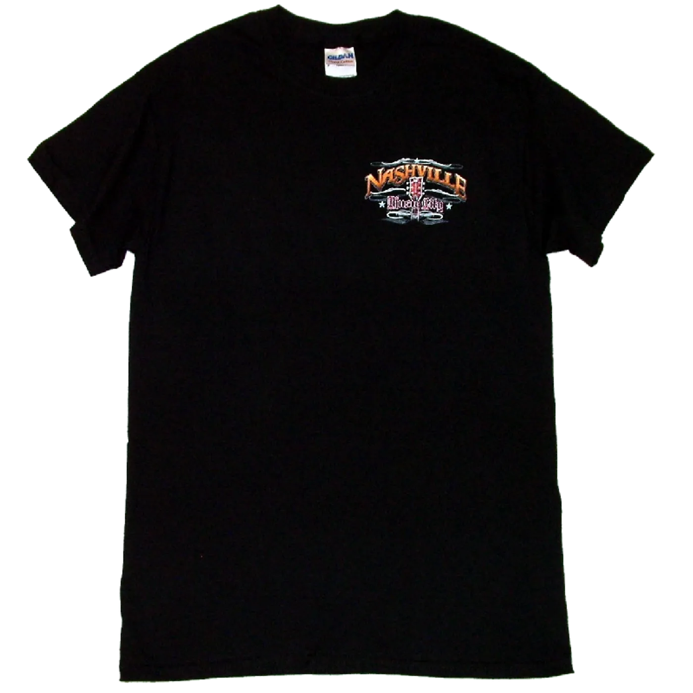 Richards And Southern Nashville Black Guitar Tee