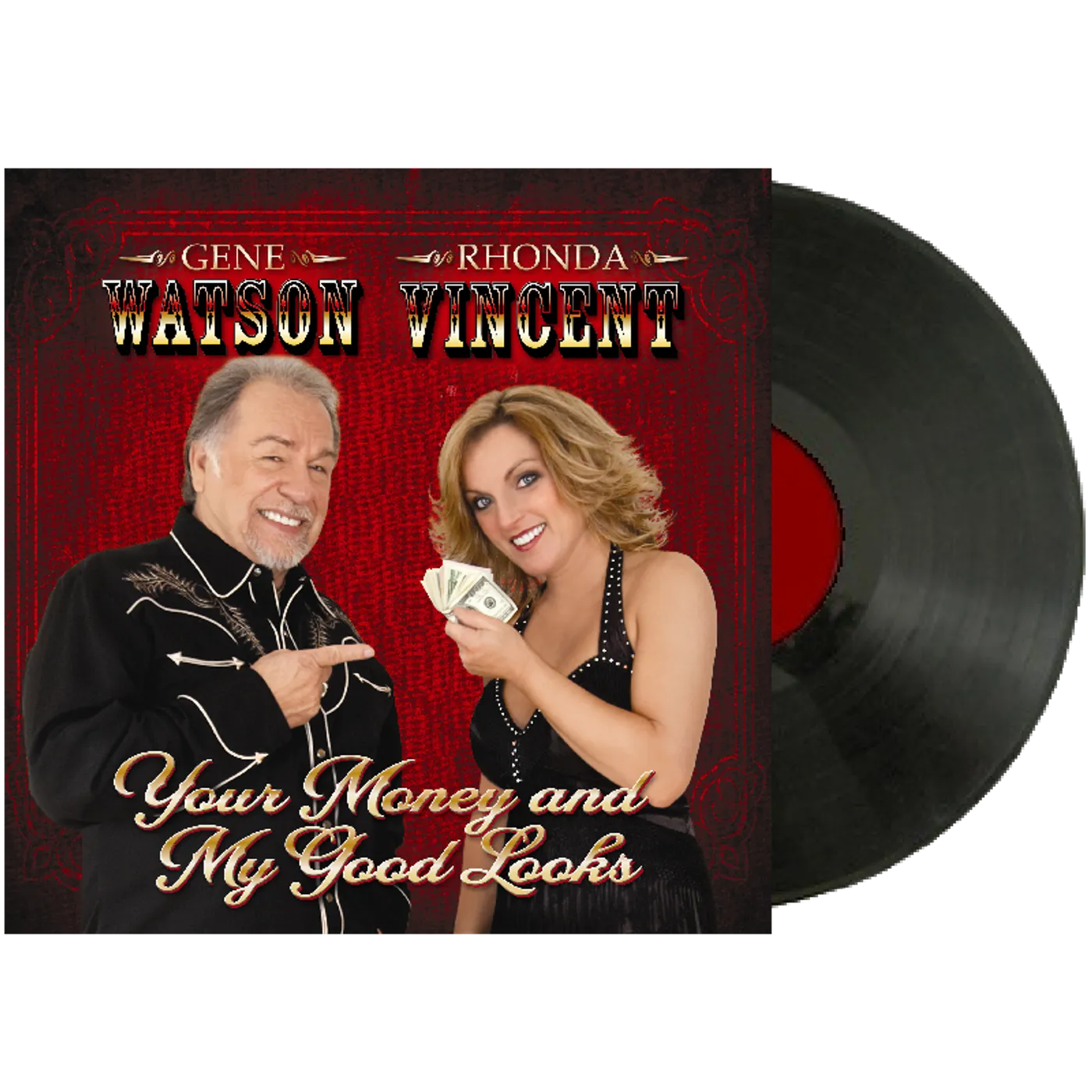 Gene Watson with Rhonda Vincent LP (Vinyl)